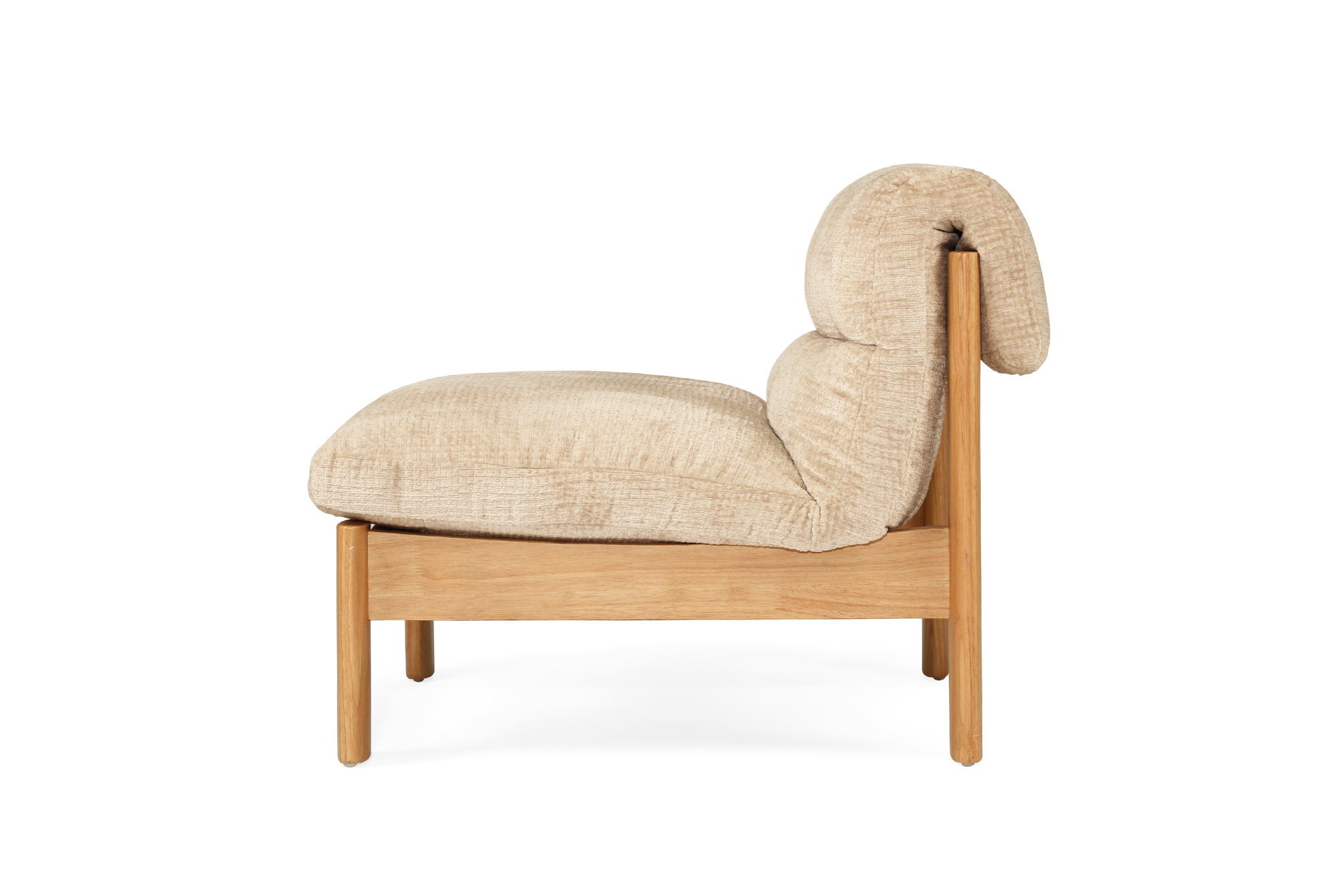 Parker Armchair - Natural on Natural Frame - Image 4