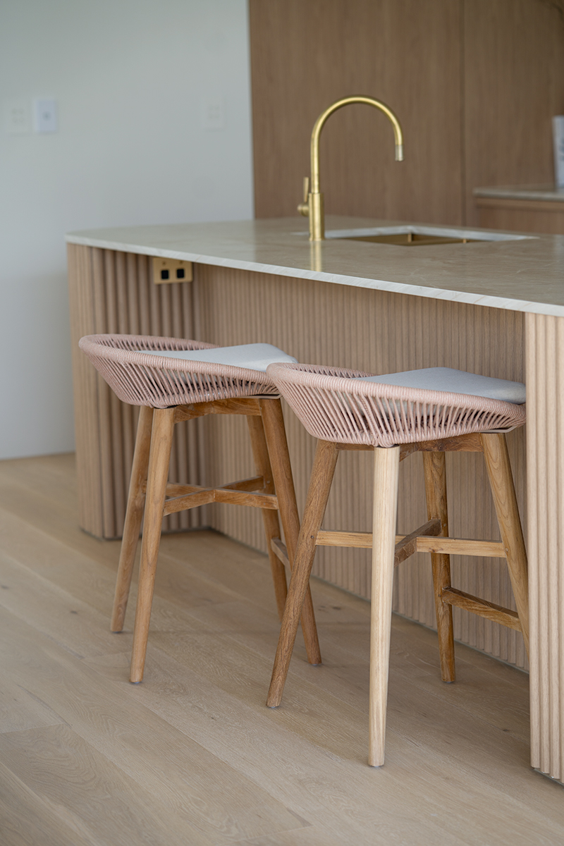 Taylor Backless Counter Stool - Indoor/Outdoor - Apricot - Image 10