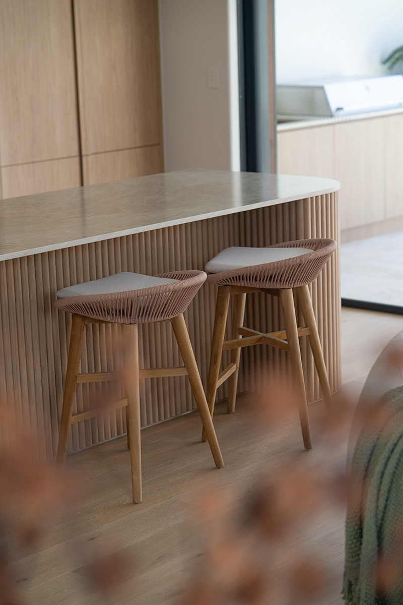 Taylor Backless Counter Stool - Indoor/Outdoor - Apricot - Image 11