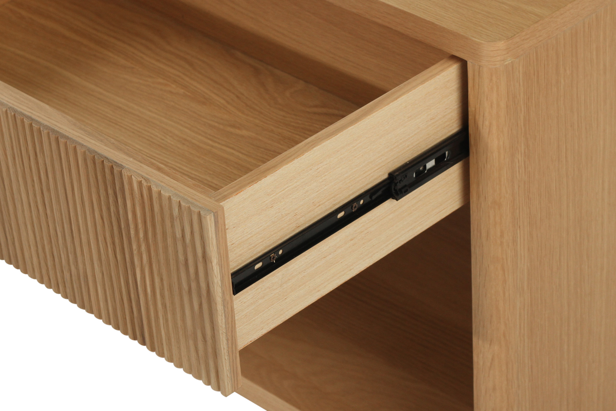 Harlow Bedside Table - Natural - Image 9