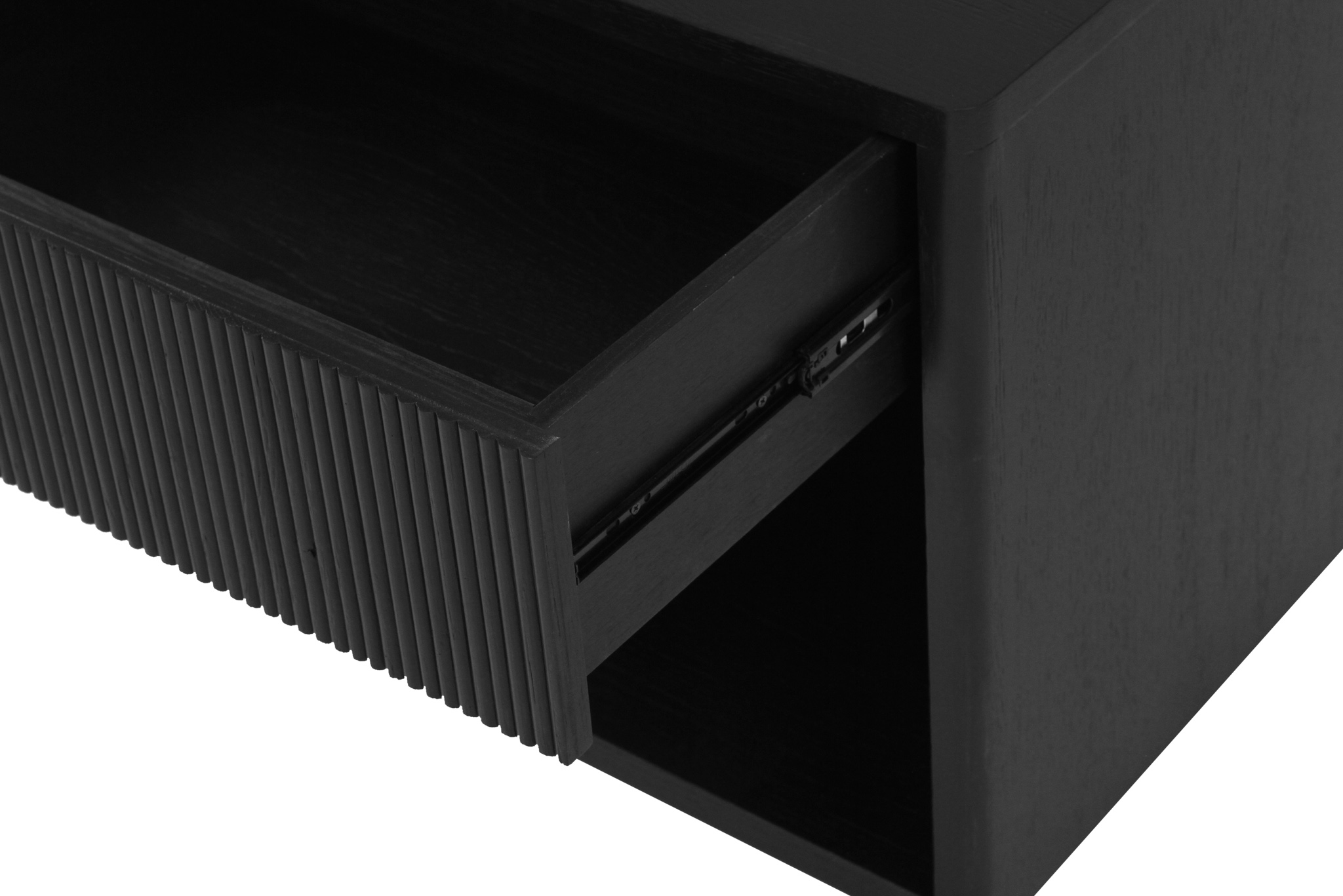 Harlow Bedside Table - Black - Image 11