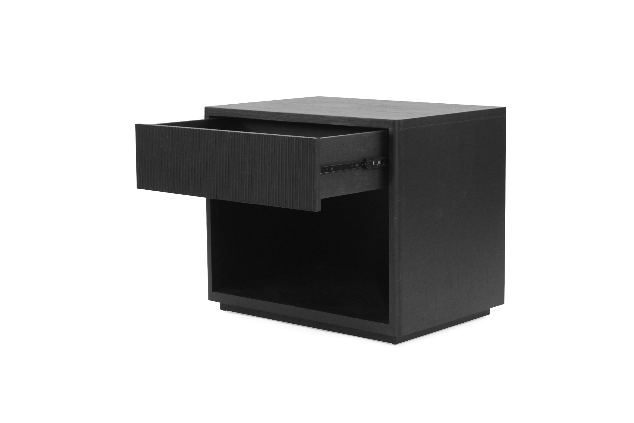 Harlow Bedside Table - Black - Image 6