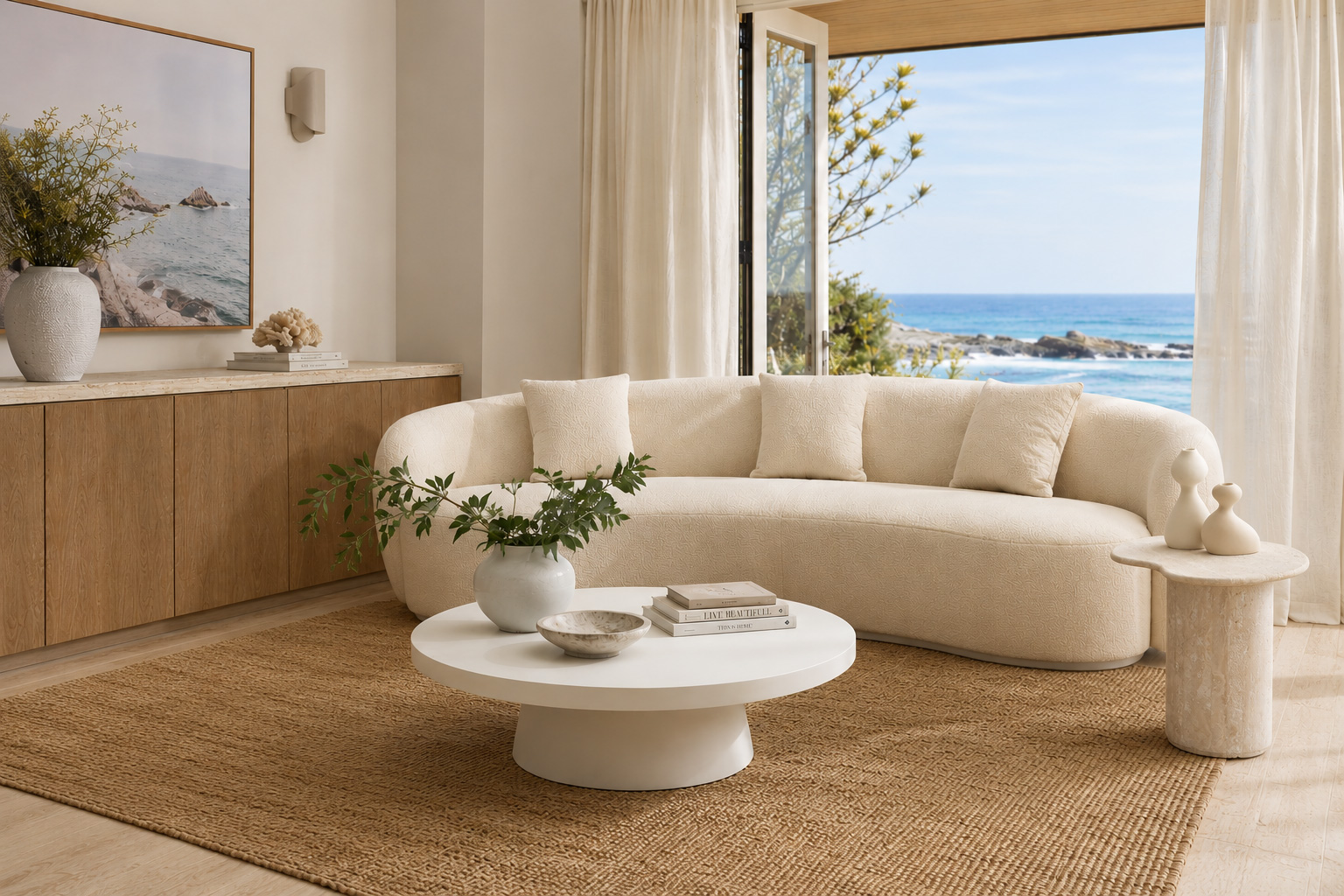 Harlow Coffee Table - 80cm - Image 2