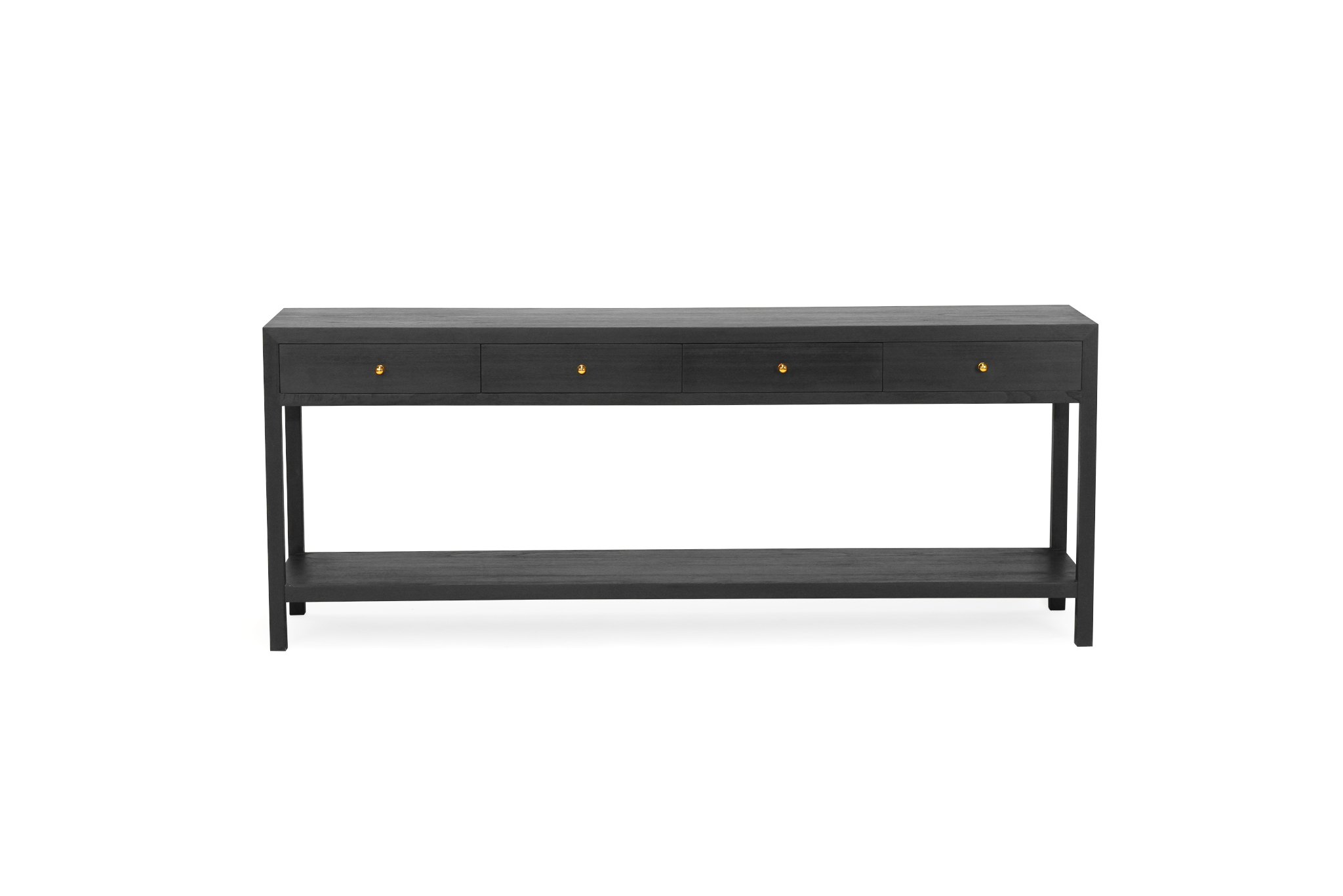 Lindsay Console Table 200cm - Black - Image 10