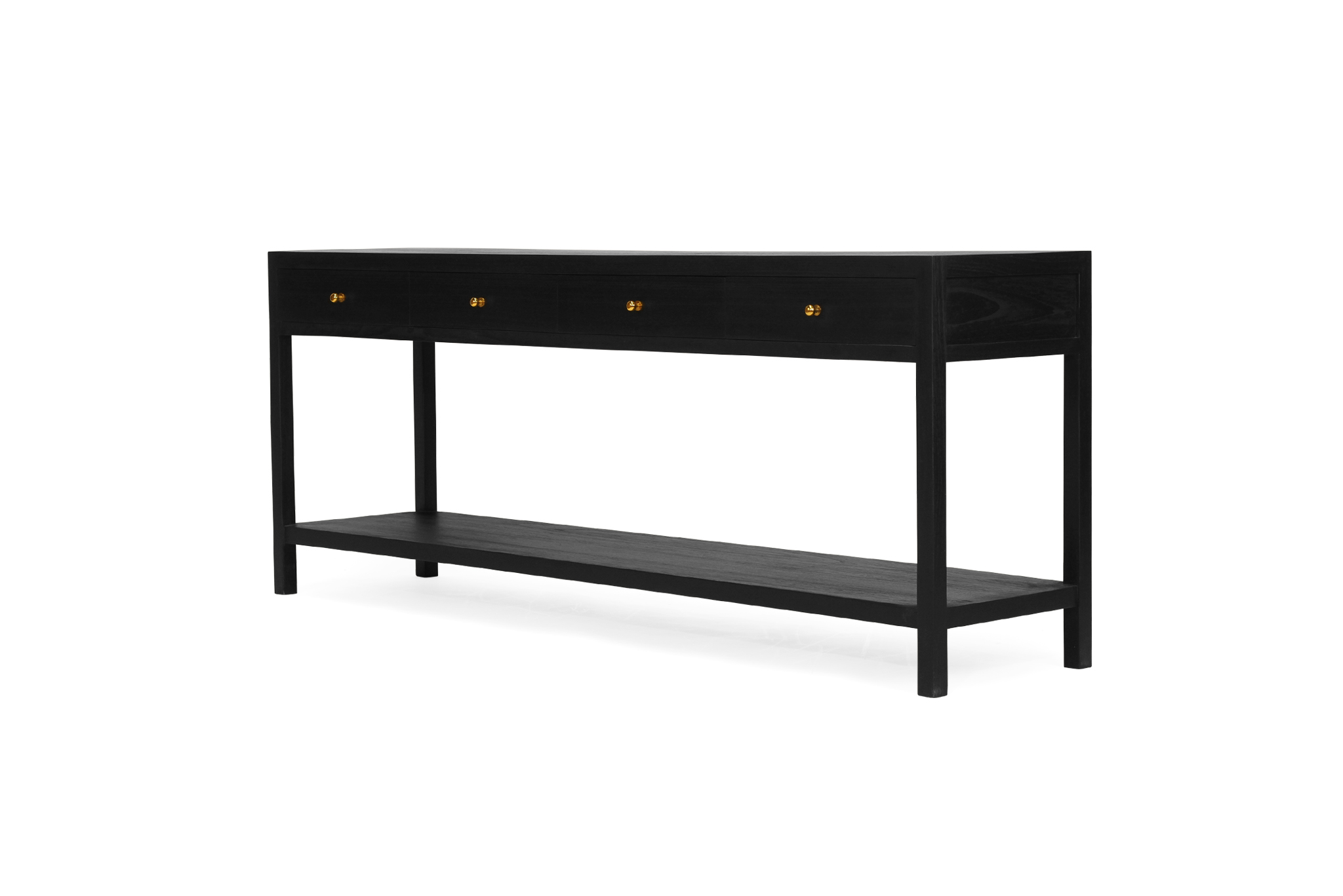 Lindsay Console Table 200cm - Black - Image 3