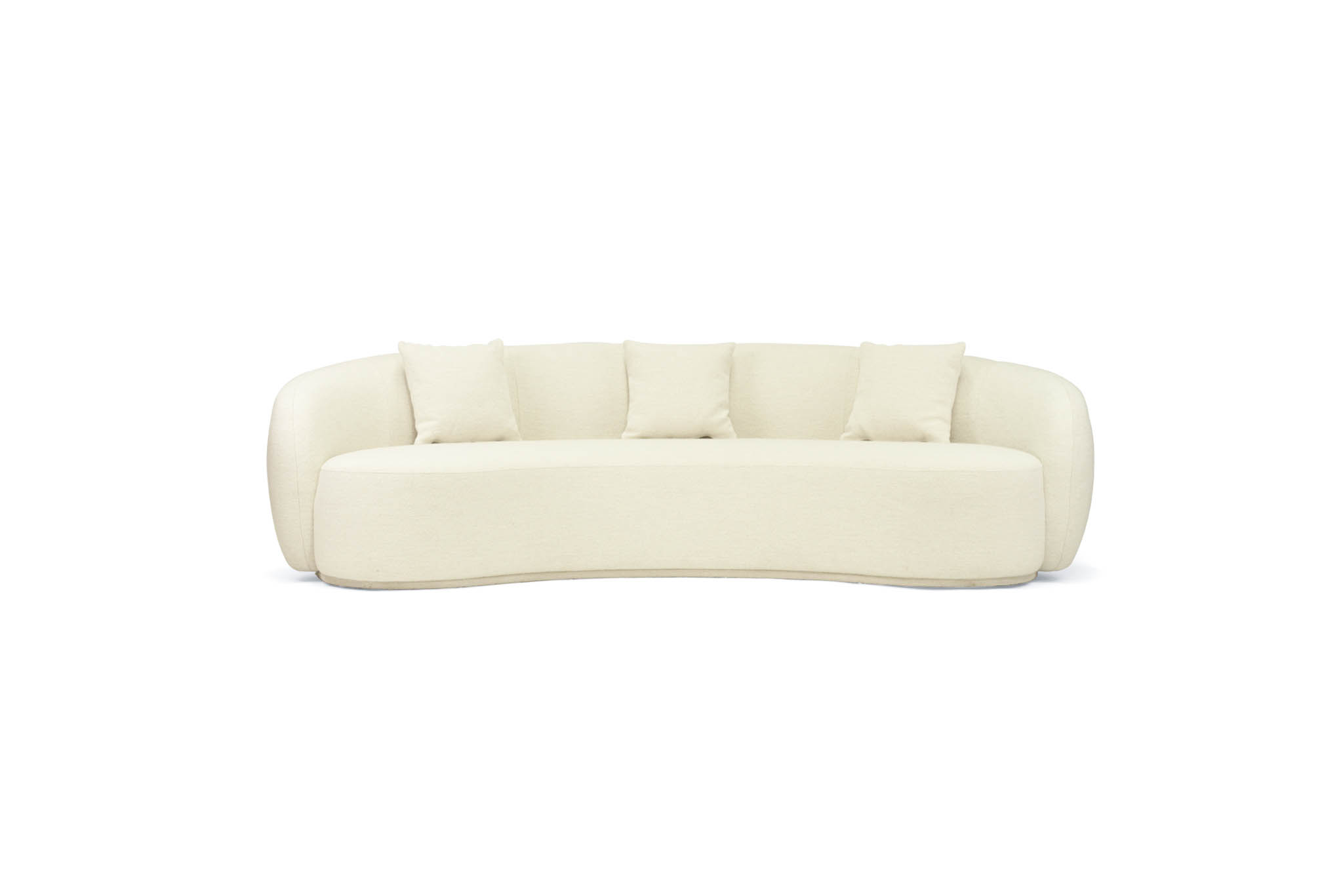 Magnus 3 Seater Curved Sofa
