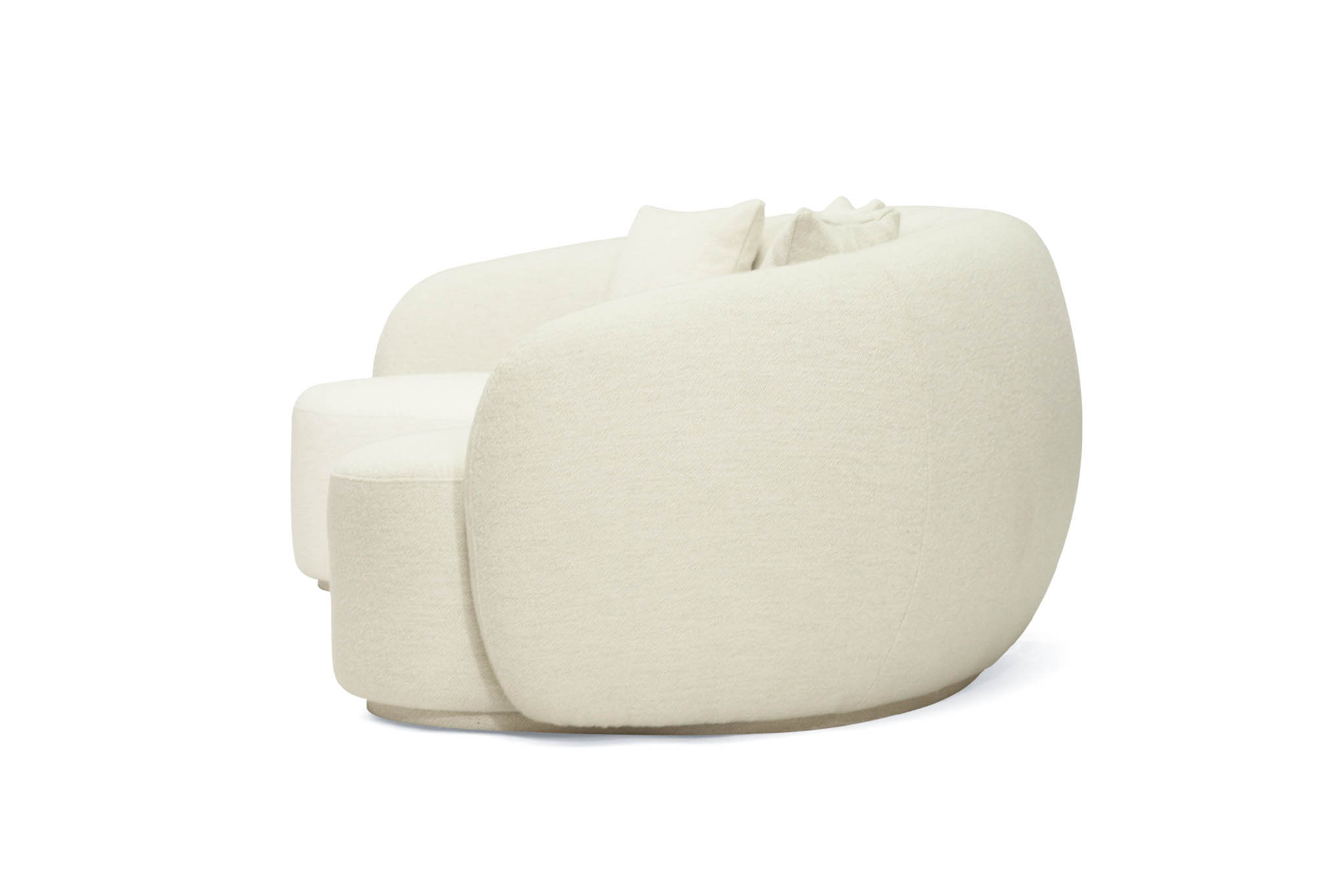 Magnus 3 Seater Curved Sofa - Image 5