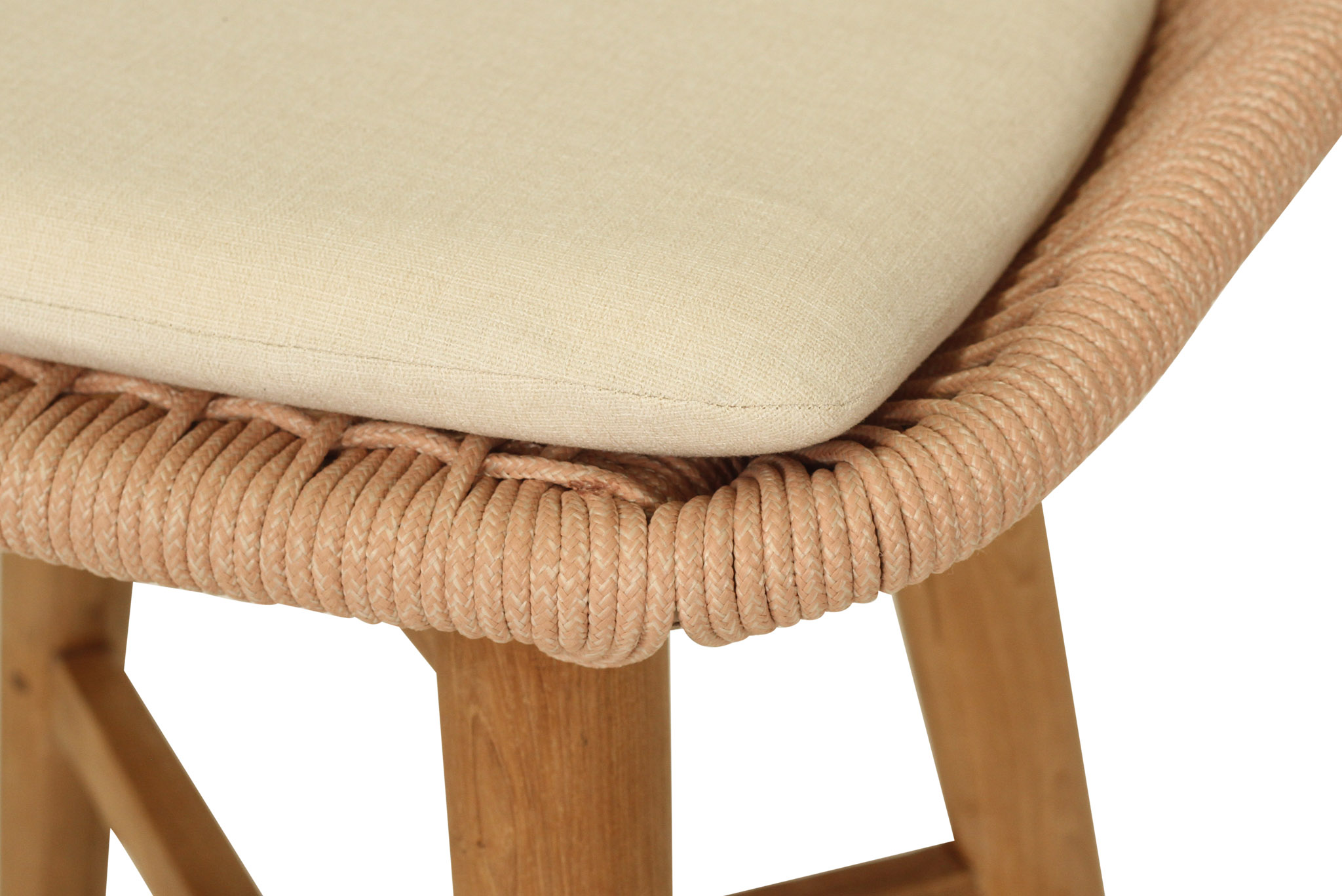 Taylor Backless Counter Stool - Indoor/Outdoor - Apricot - Image 7