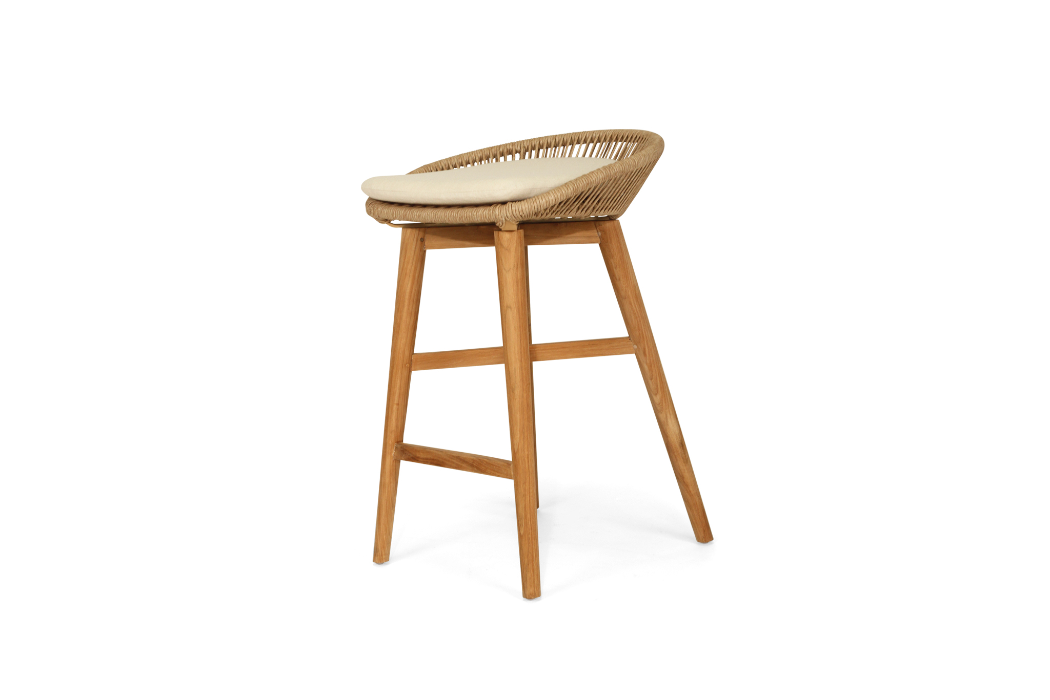Taylor Backless Counter Stool - Indoor/Outdoor - Natural