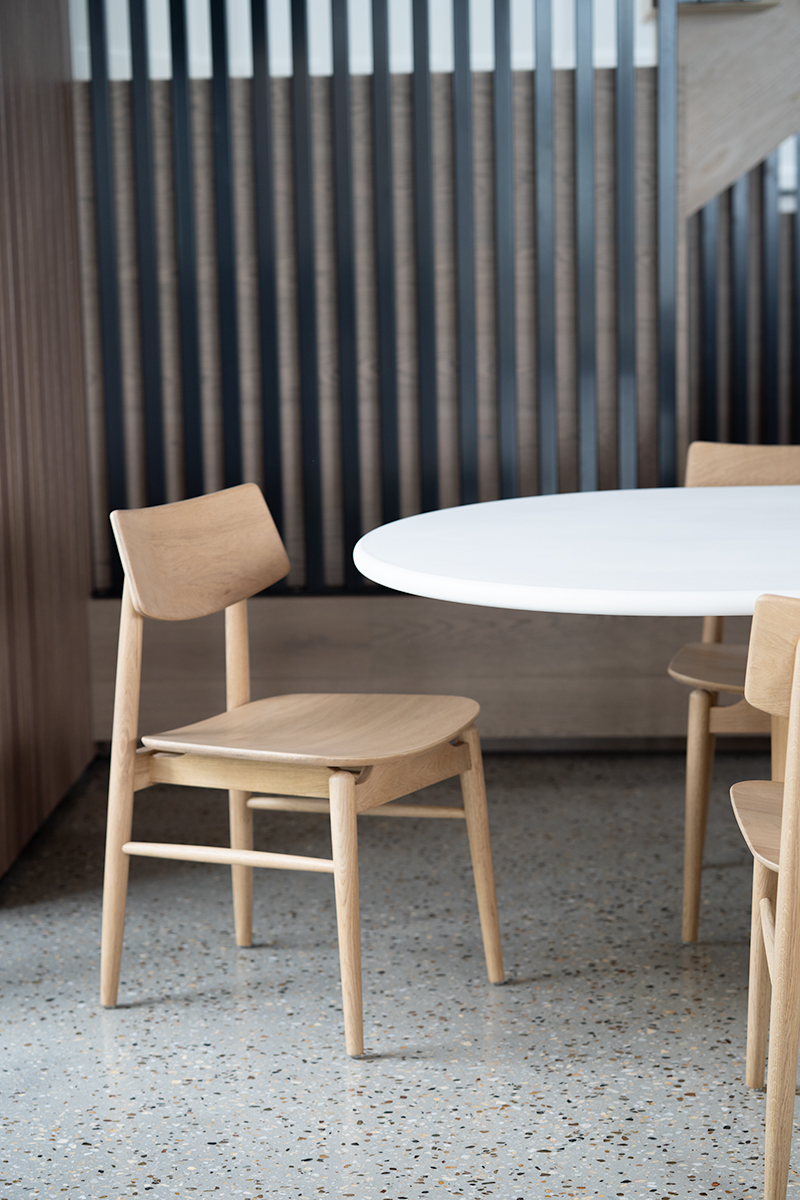 Harlow Dining Chair - Natural with Timber Seat - Image 10