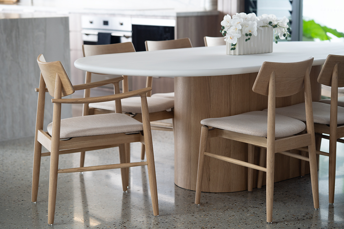 Harlow Dining Armchair - Natural - Image 15