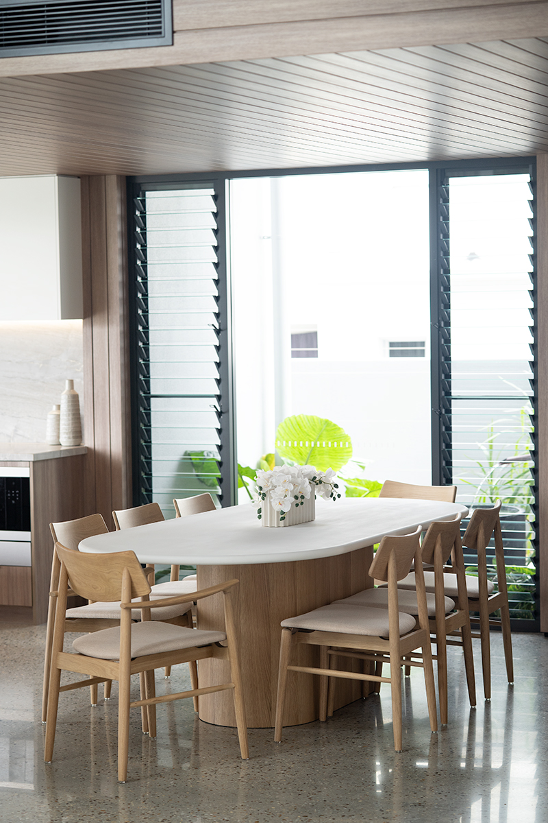 Harlow Oval Dining Table - 240cm - Natural Oak Base - Image 10