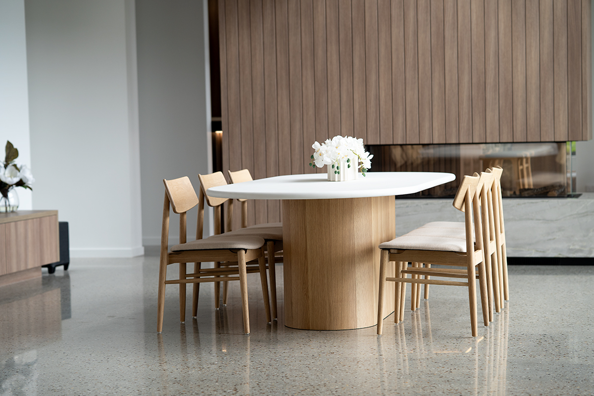 Harlow Oval Dining Table - 240cm - Natural Oak Base - Image 17