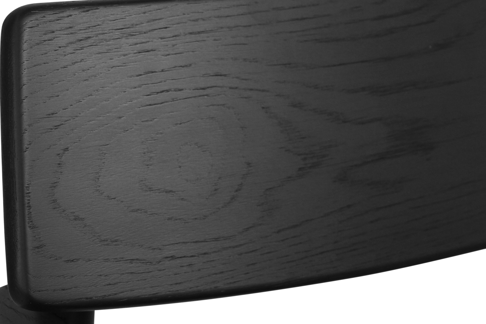 Harlow Dining Armchair - Black with Timber Seat - Image 11