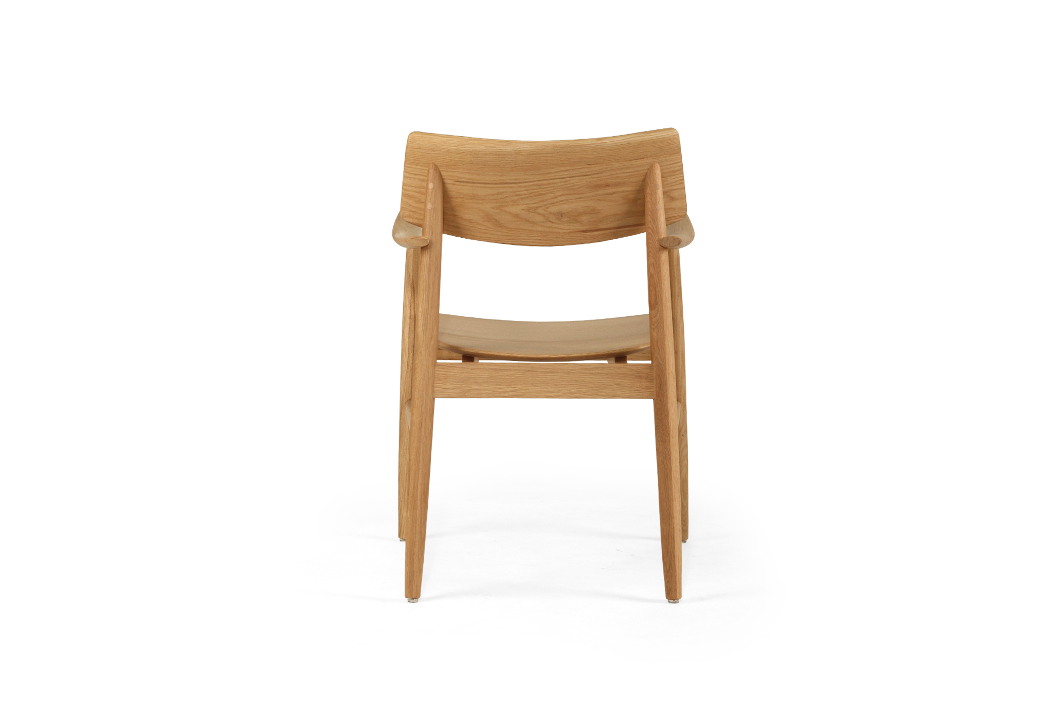 Harlow Dining Armchair - Natural with Timber Seat - Image 8
