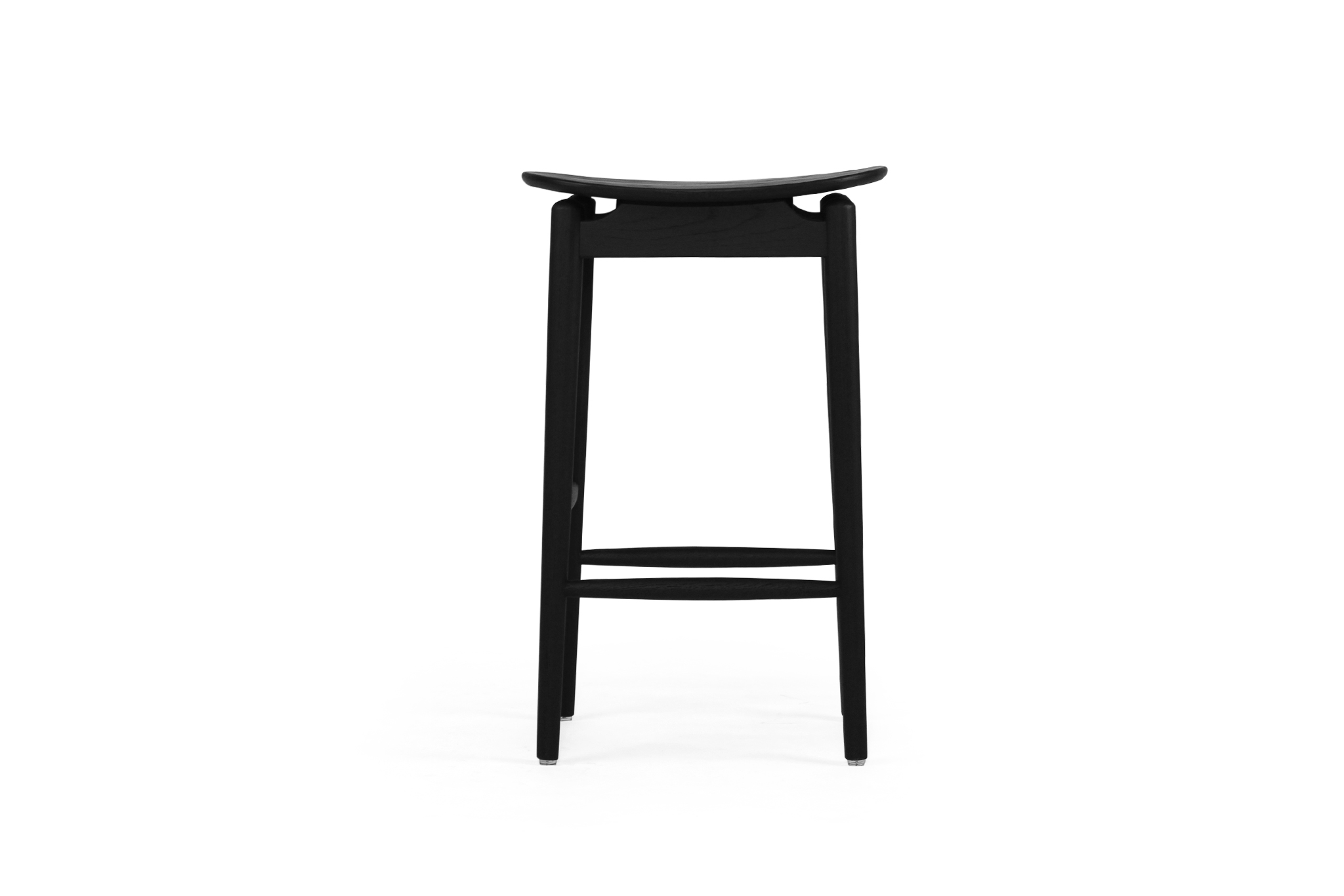 Harlow Backless Counter Stool - Black - Image 3