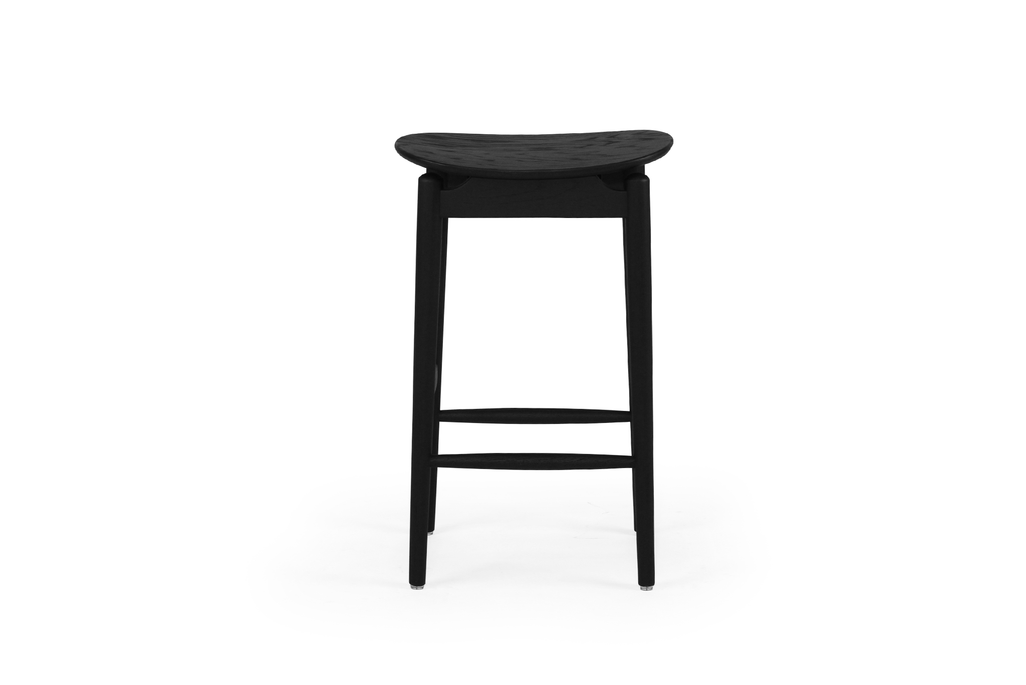 Harlow Backless Counter Stool - Black - Image 4