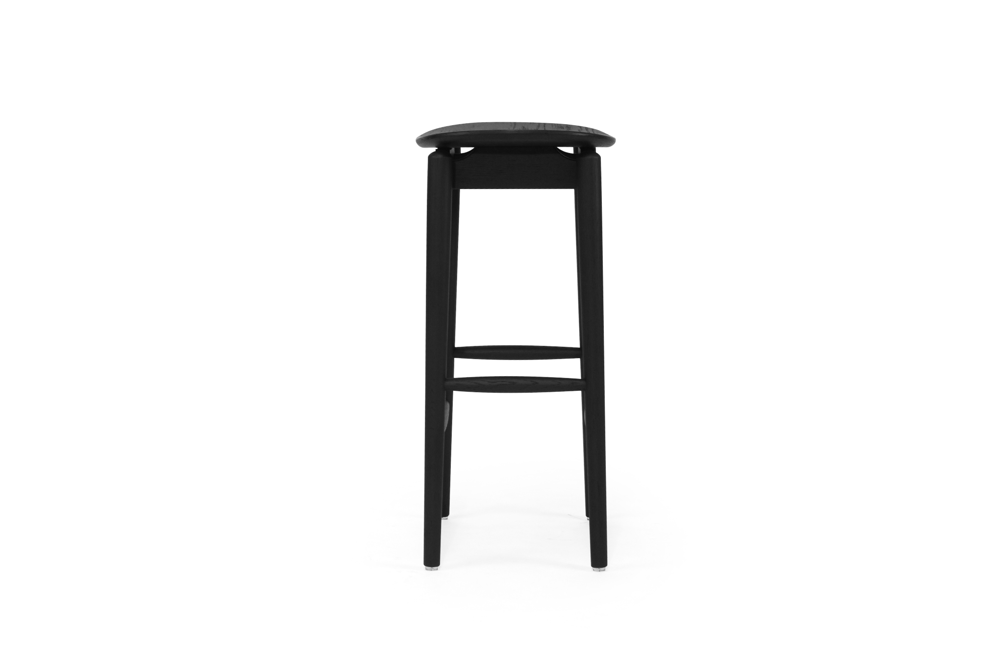 Harlow Backless Counter Stool - Black - Image 6