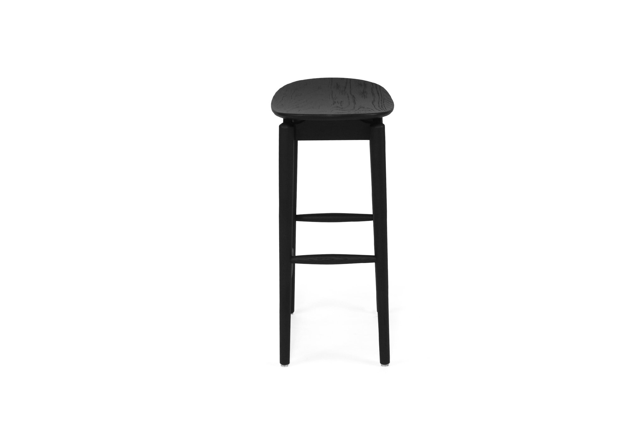 Harlow Backless Counter Stool - Black - Image 7