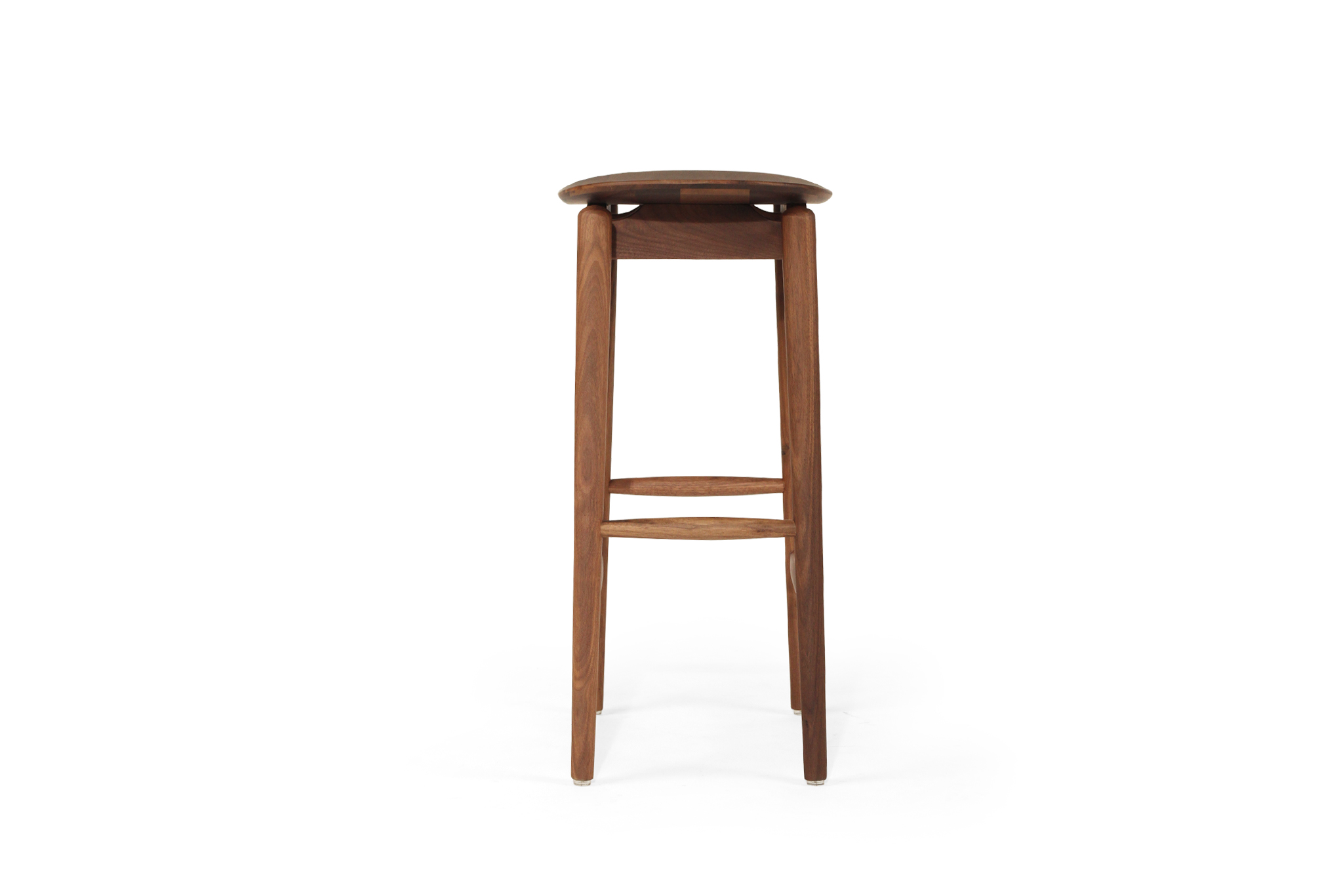 Harlow Backless Counter Stool - Walnut - Image 5