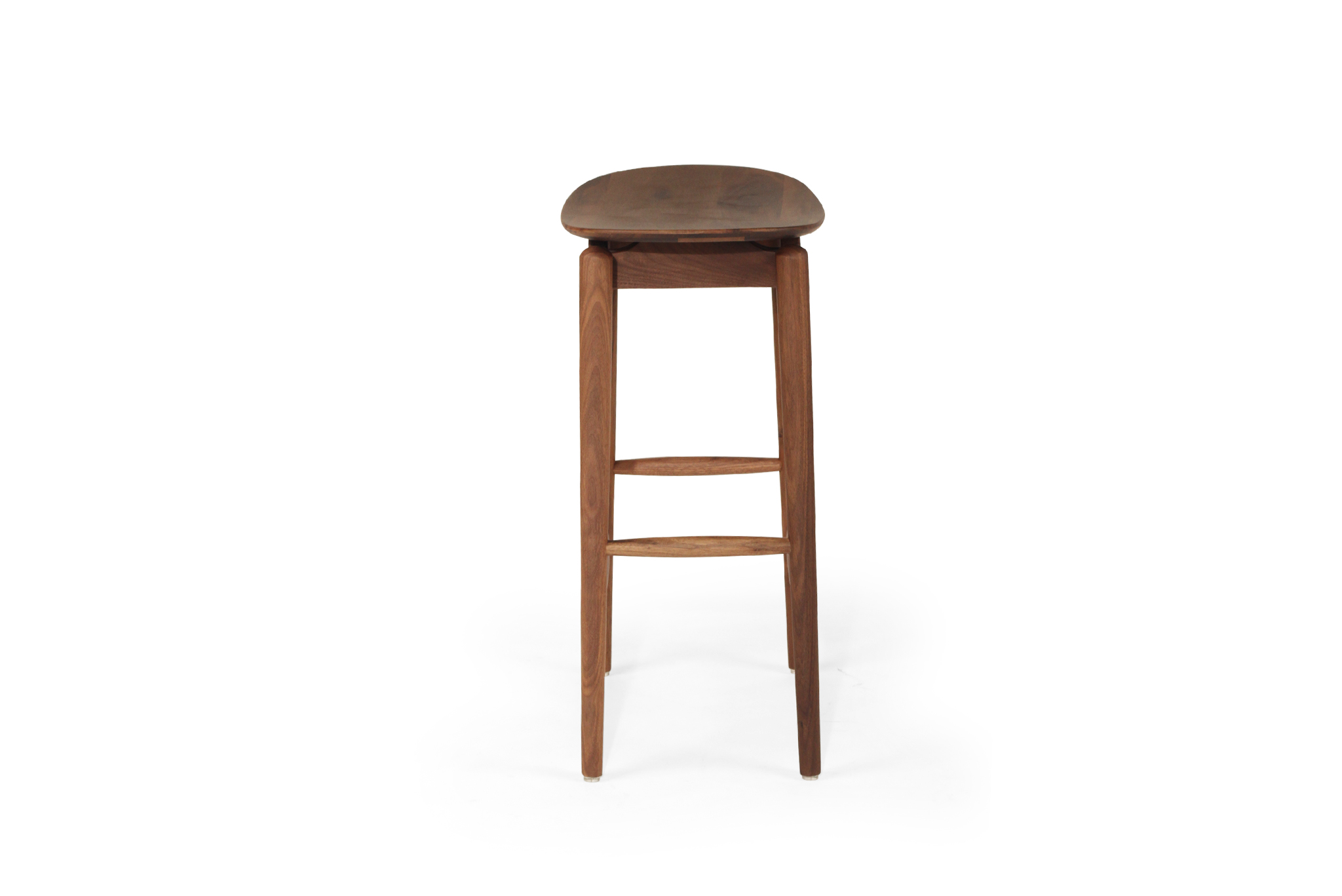 Harlow Backless Counter Stool - Walnut - Image 6