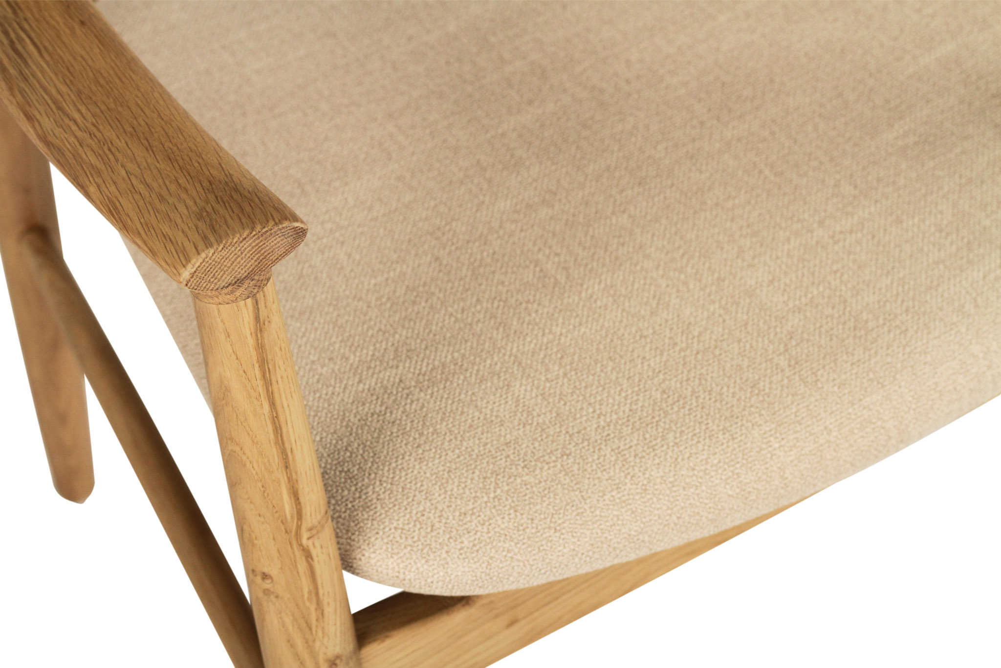 Harlow Dining Armchair - Natural - Image 12