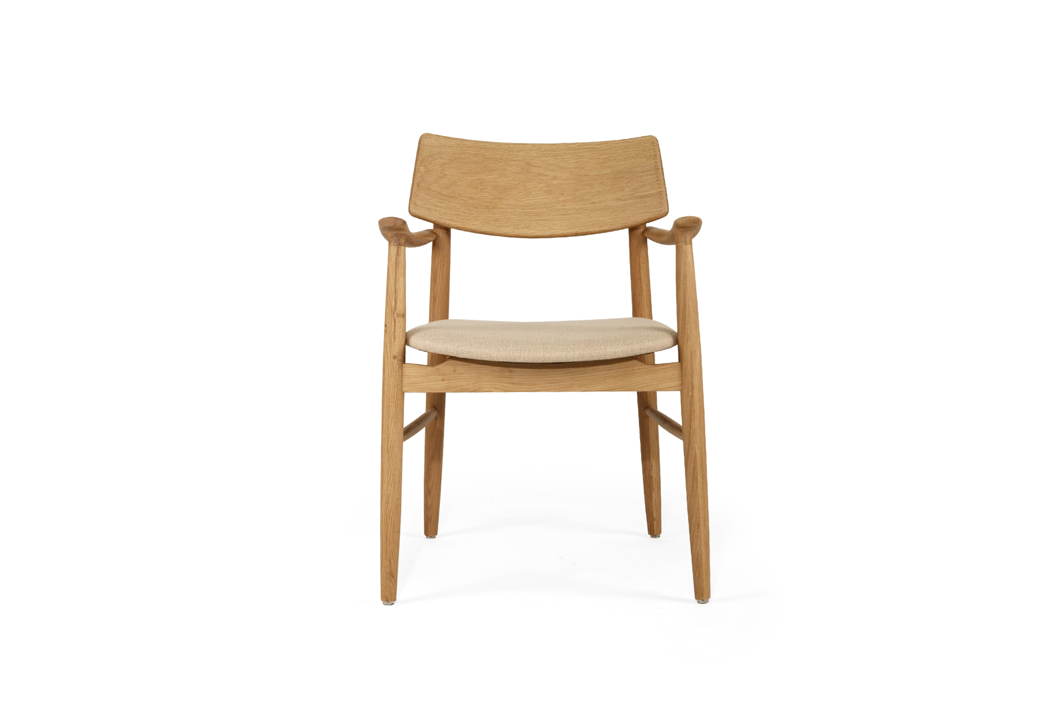 Harlow Dining Armchair - Natural - Image 3