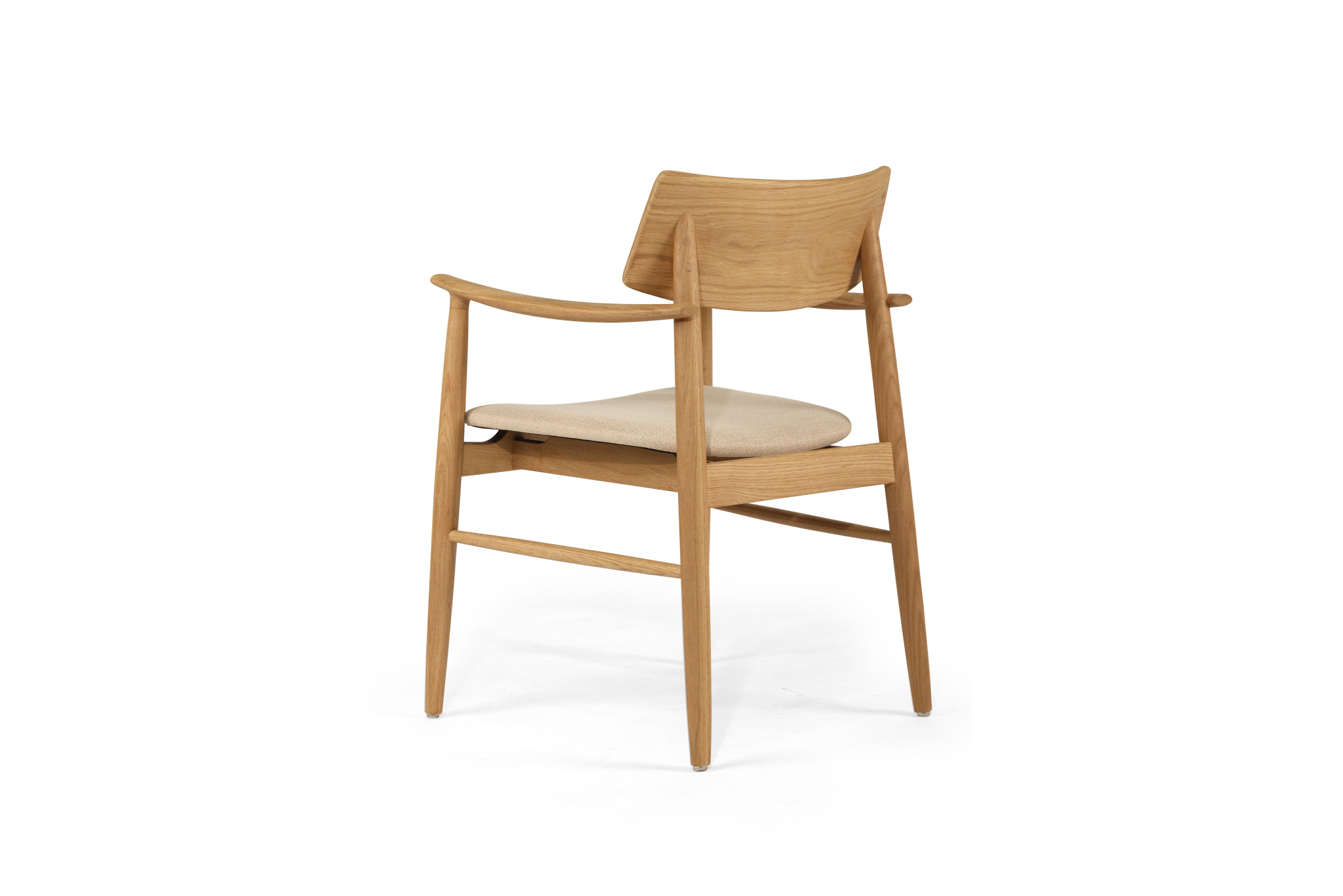 Harlow Dining Armchair - Natural - Image 8