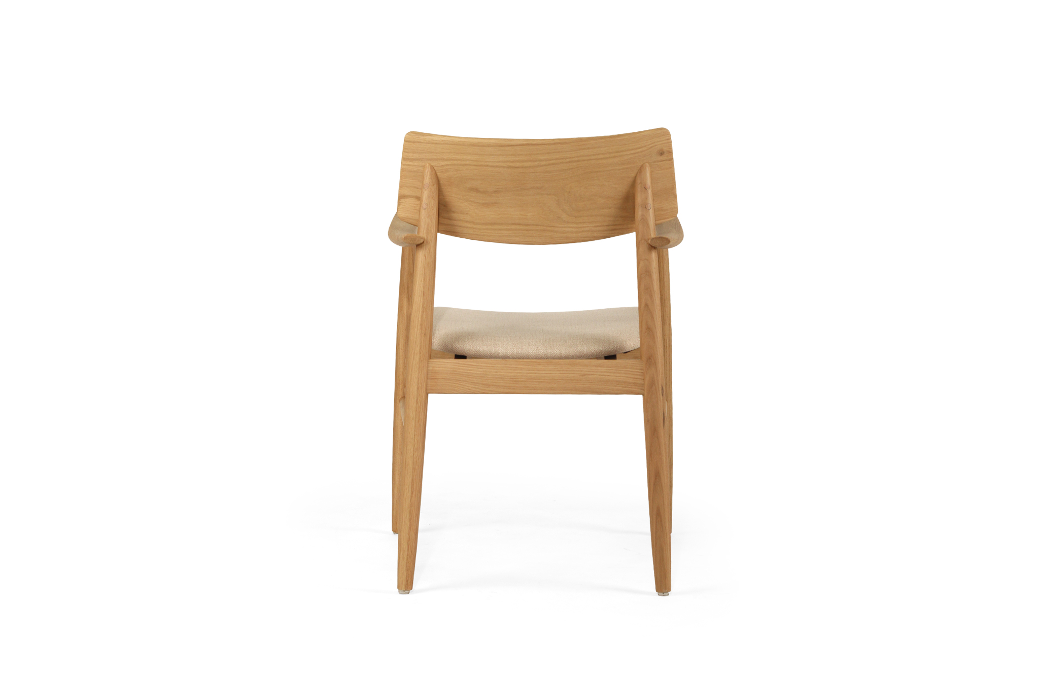 Harlow Dining Armchair - Natural - Image 9