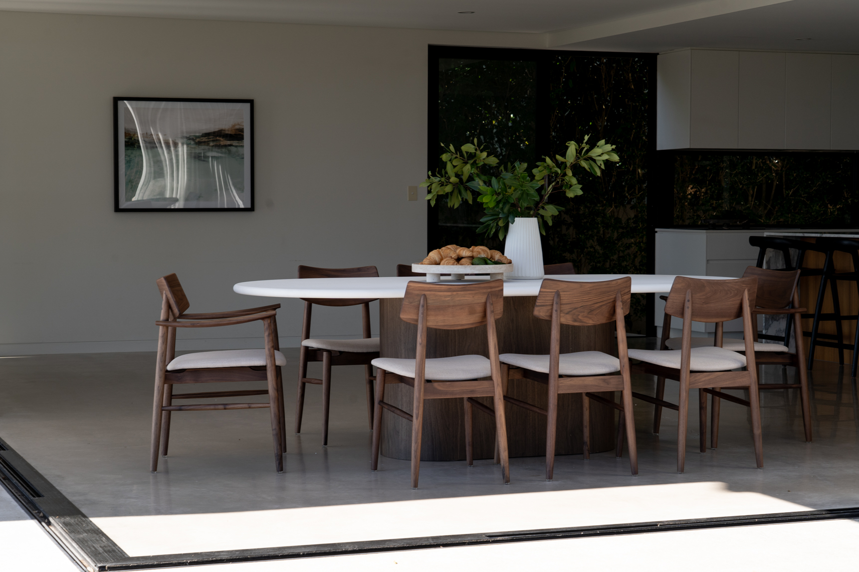 Harlow Dining Armchair - Walnut - Image 11