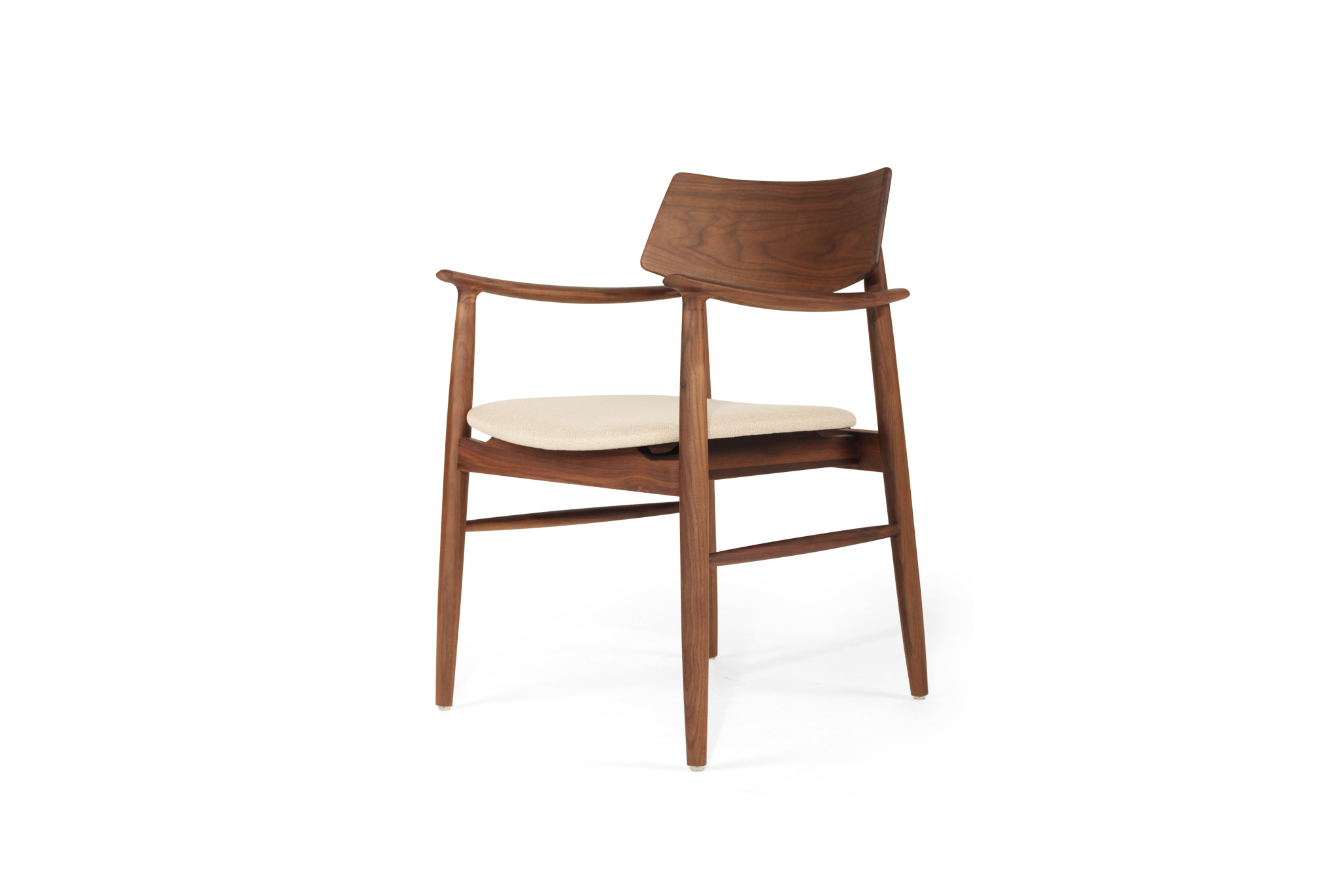 Harlow Dining Armchair - Walnut