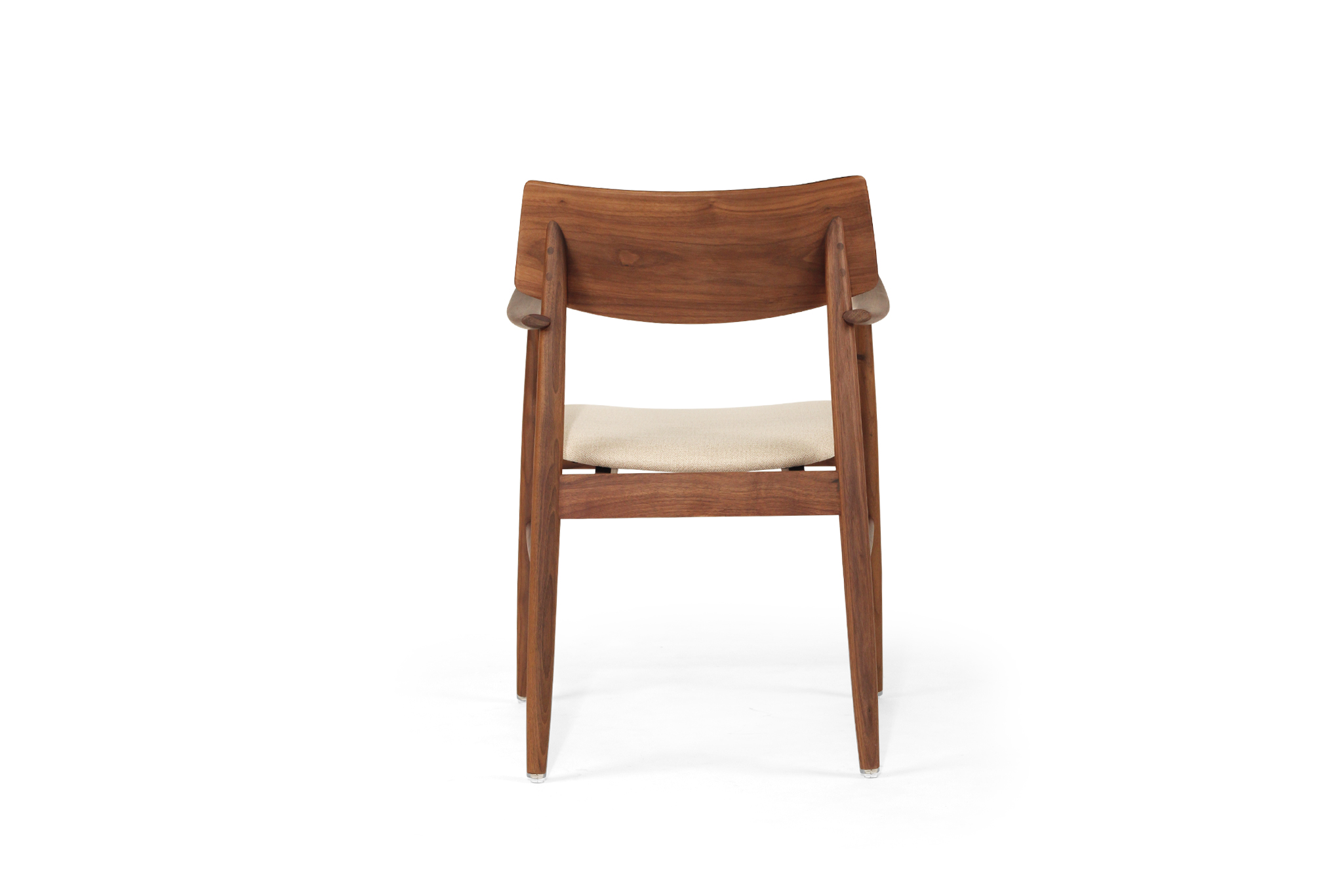 Harlow Dining Armchair - Walnut - Image 8