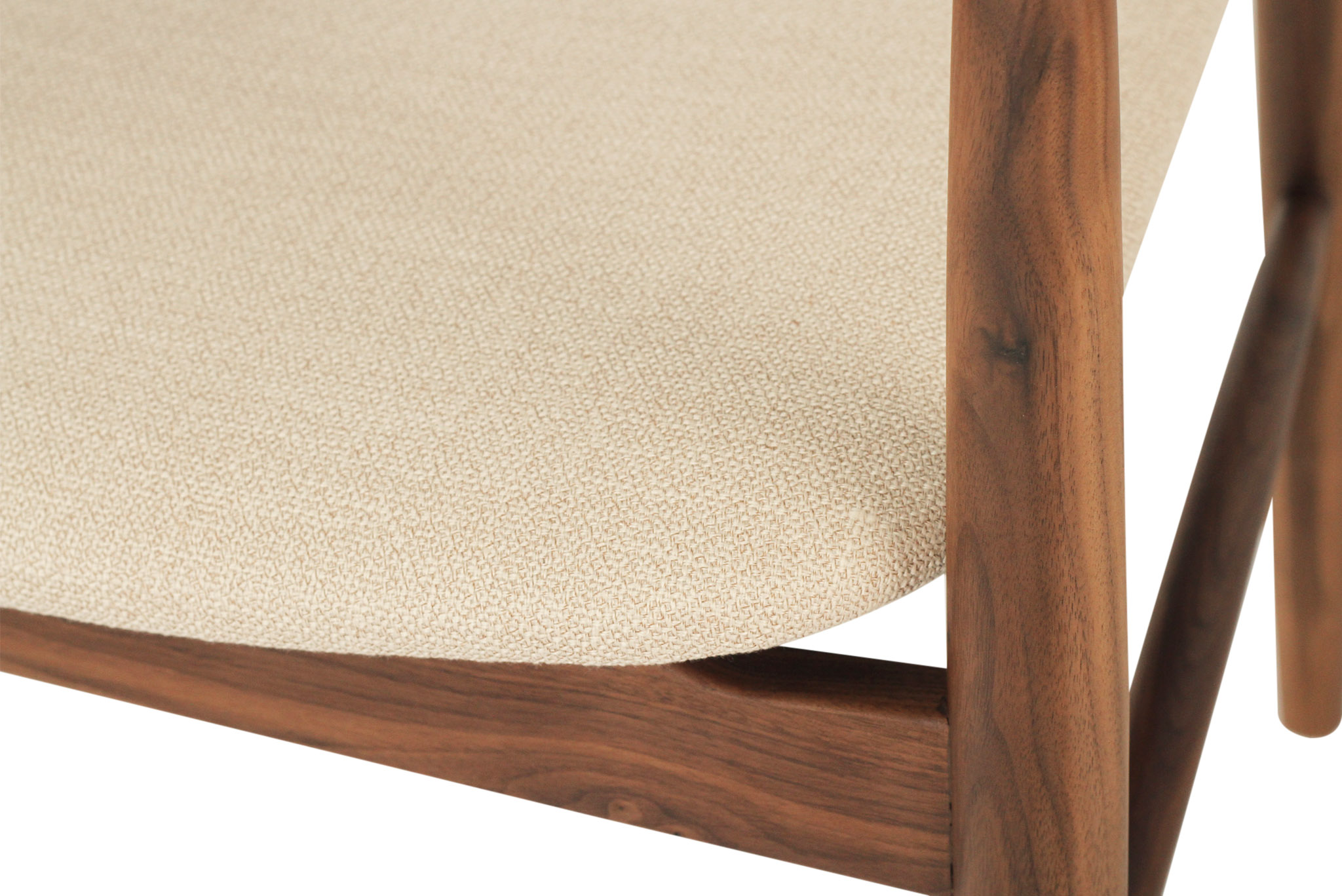 Harlow Dining Armchair - Walnut - Image 9