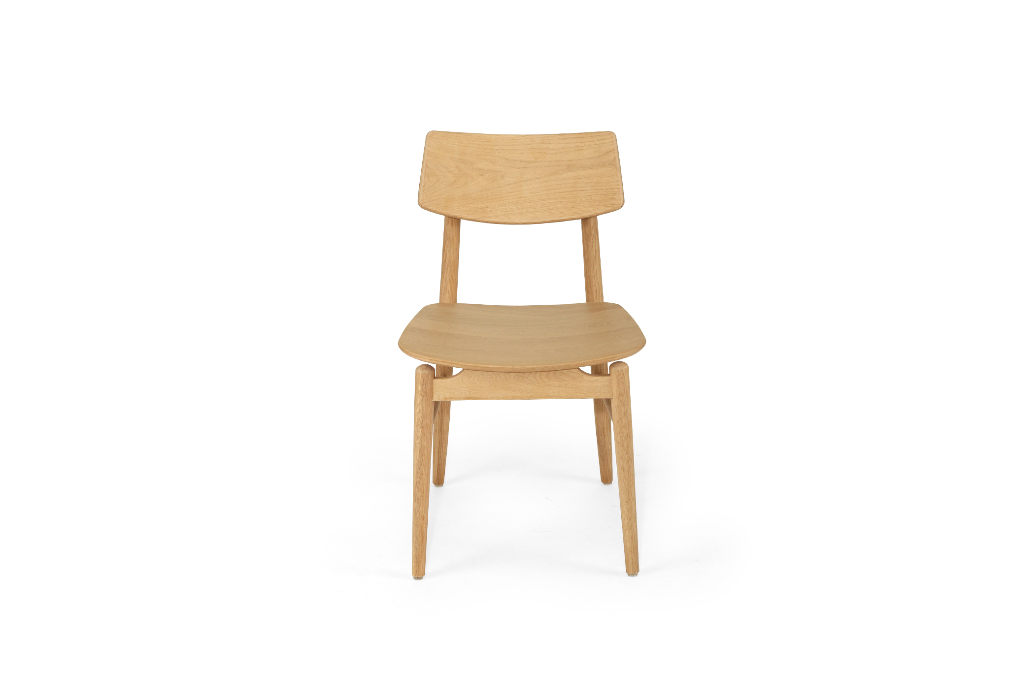 Harlow Dining Chair - Natural with Timber Seat - Image 4