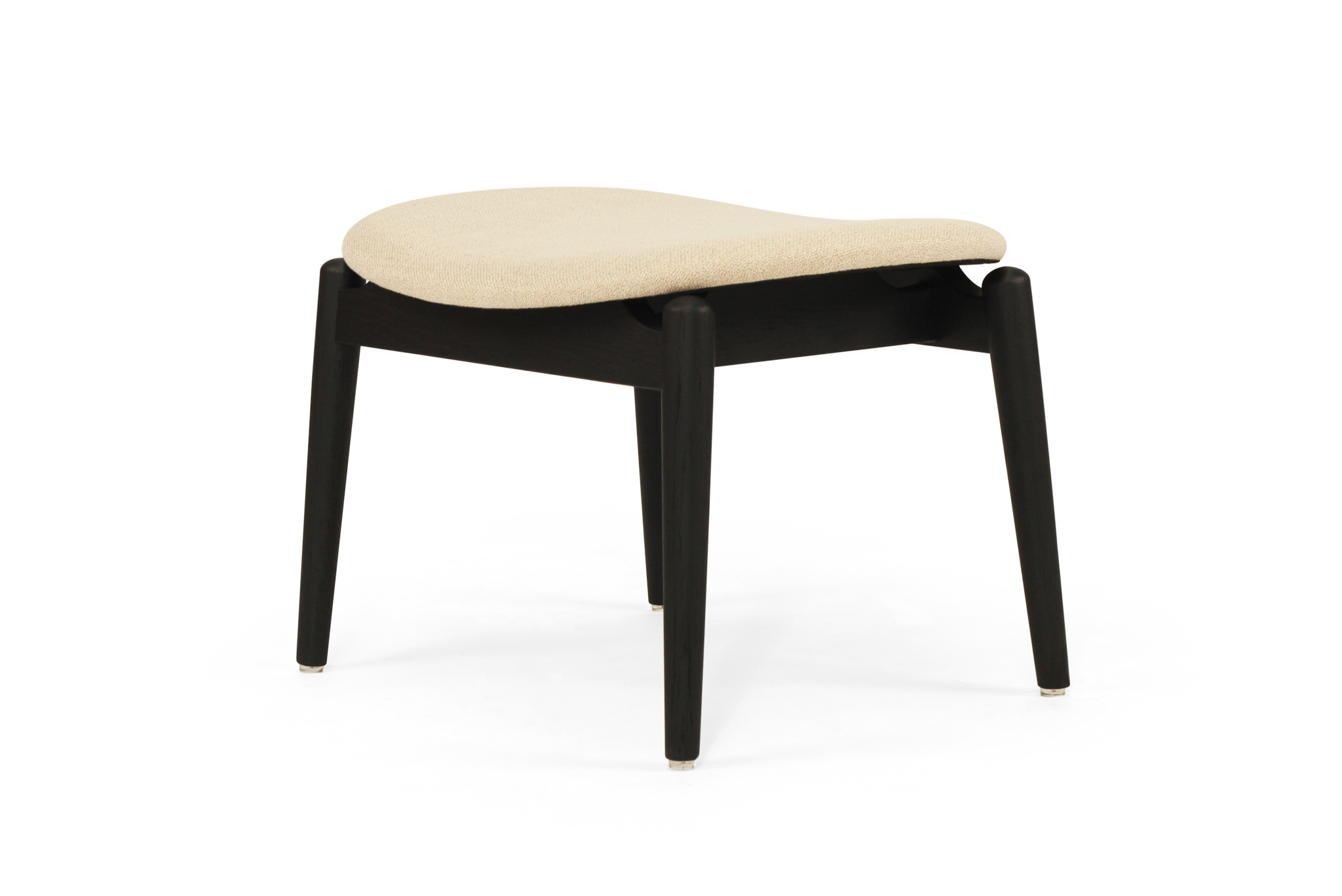 Harlow Foot Stool - Black - Image 3