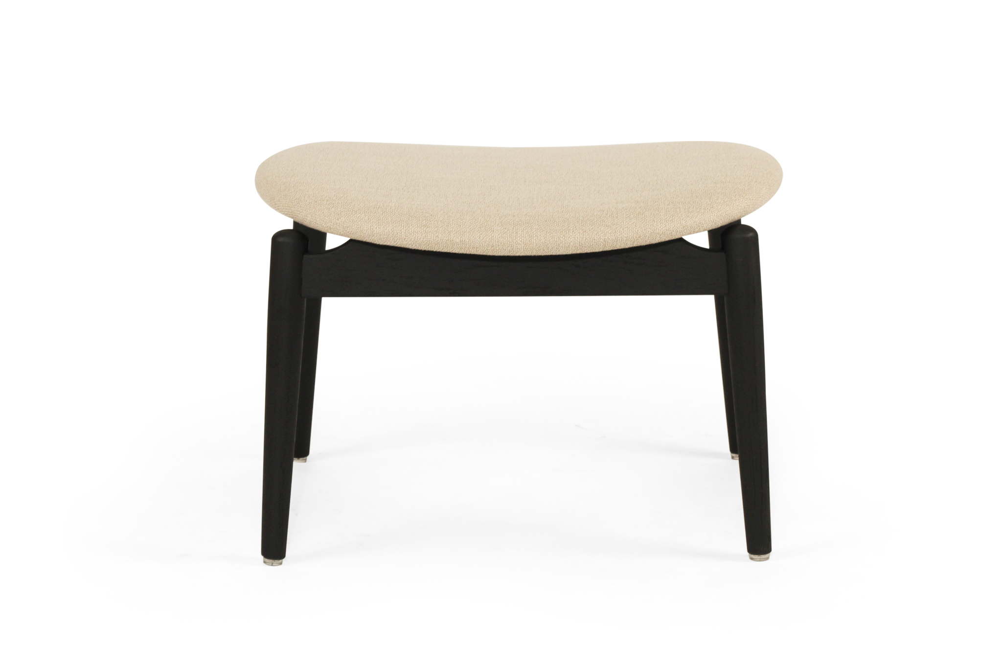 Harlow Foot Stool - Black - Image 4