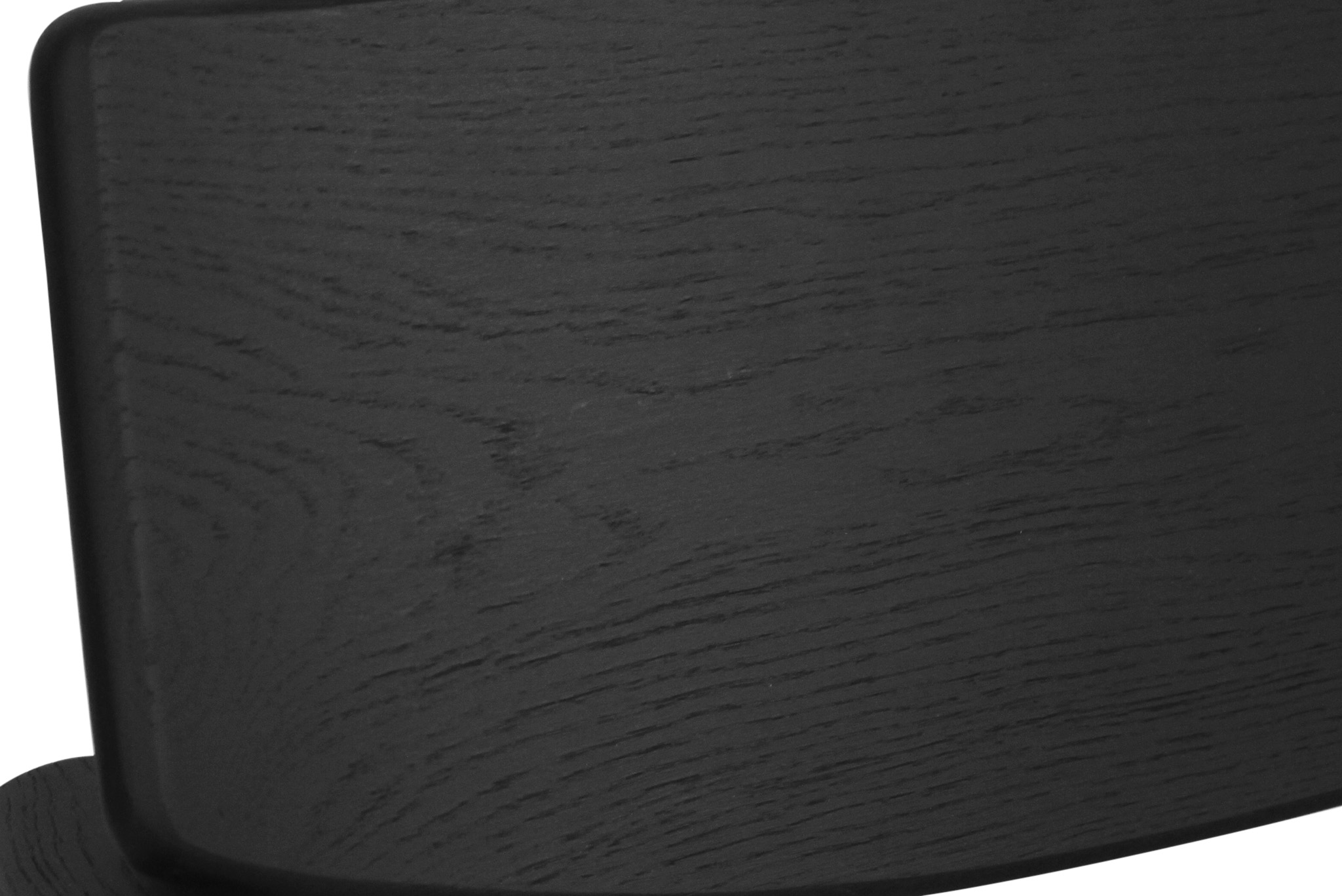 Harlow Occasional Chair - Black with Leather Seat - Image 12