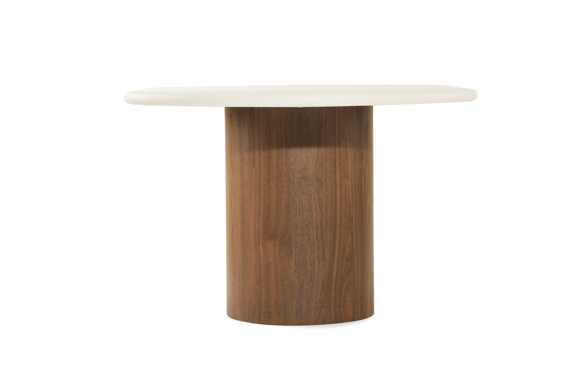 Harlow Oval Dining Table - 280cm  - Walnut Base - Image 6