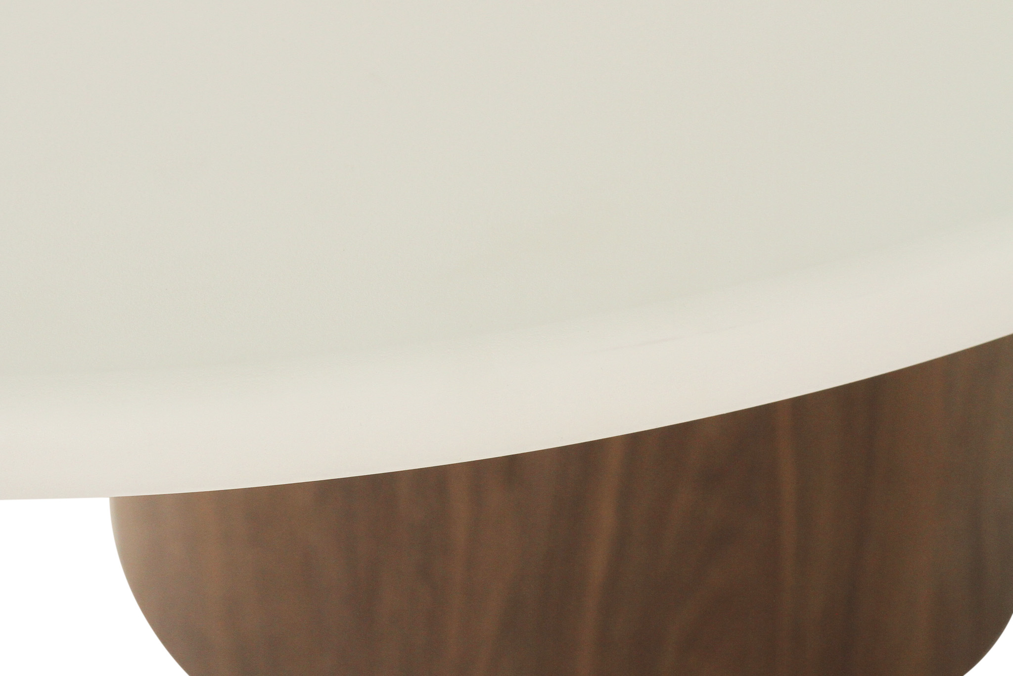 Harlow Oval Dining Table - 280cm  - Walnut Base - Image 8