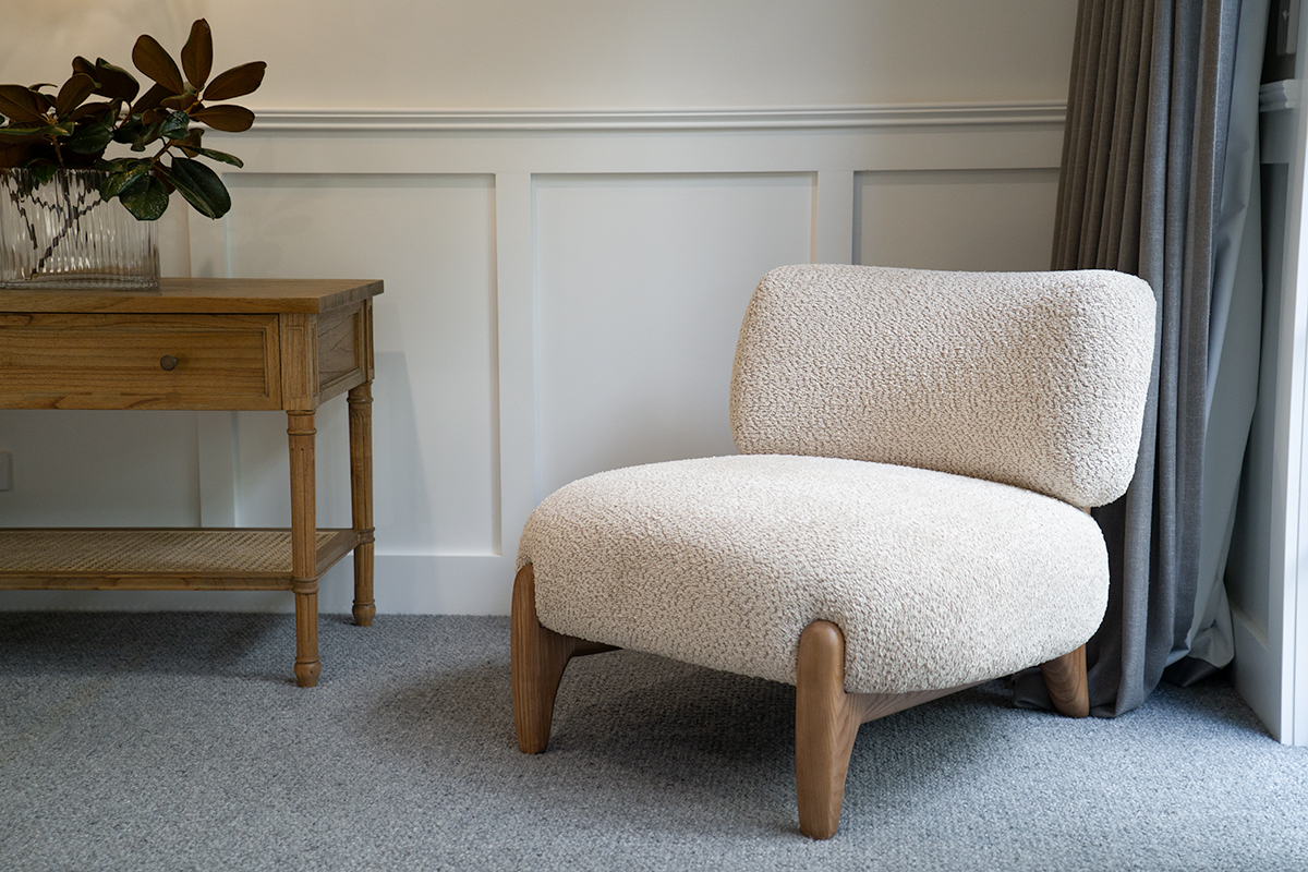 Iris Occasional Chair - Natural on Caramel Frame - Image 14