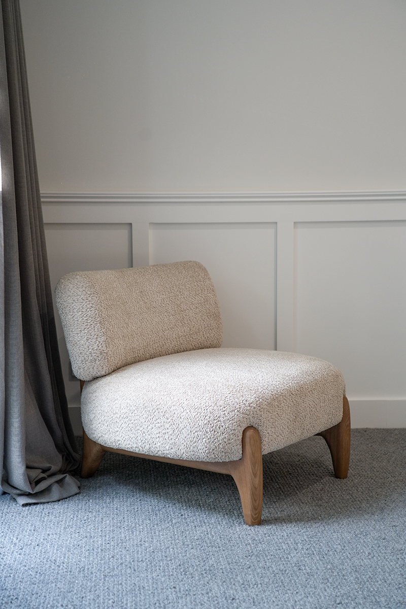 Iris Occasional Chair - Natural on Caramel Frame - Image 15
