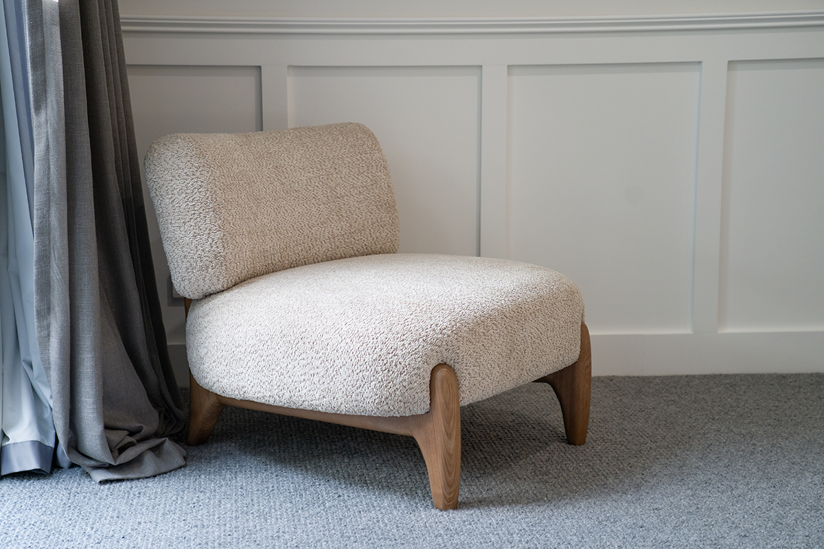 Iris Occasional Chair - Natural on Caramel Frame - Image 16
