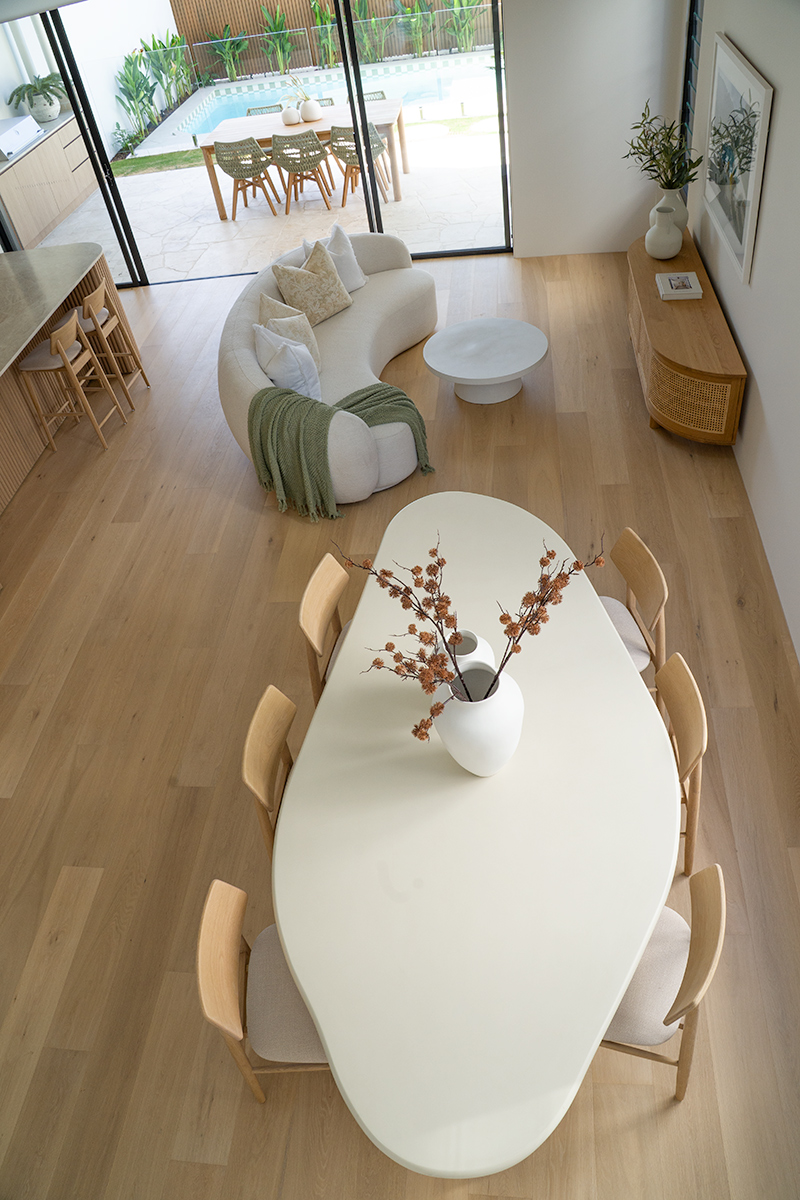 Lorenzo Organic Dining Table - 2.5m - Ivory - Image 16