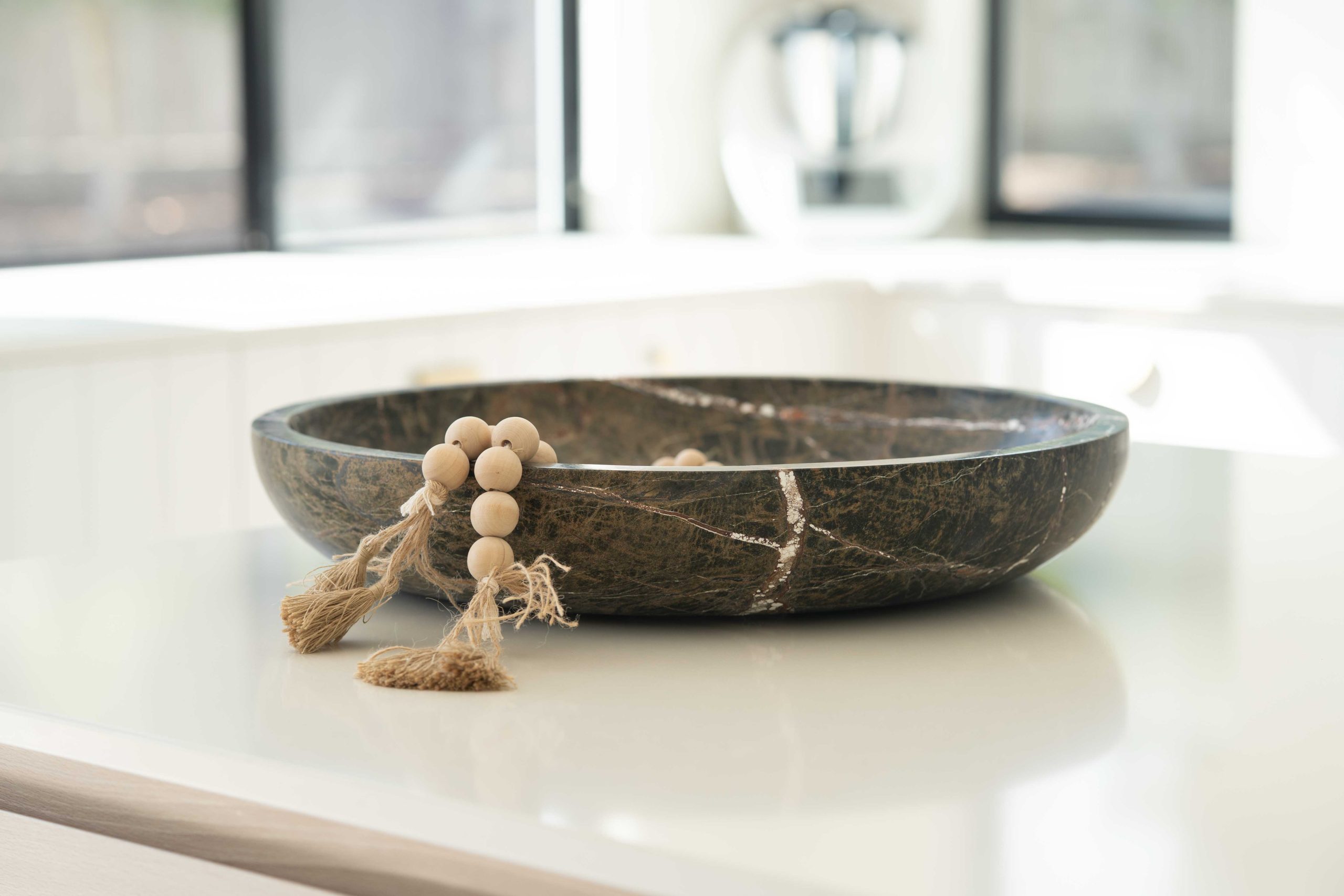 Jillian Fruit Bowl - Forest Green - Image 2