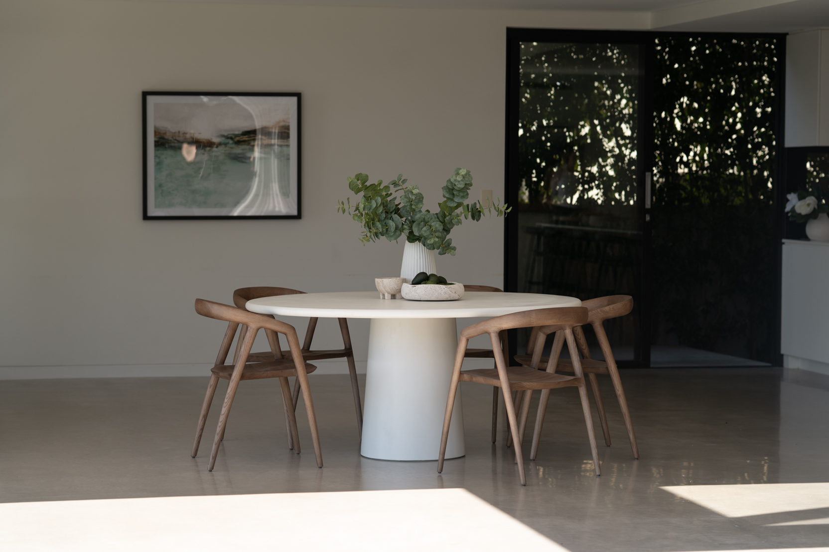 Hugo Dining Table - 160cm - Ivory - Image 18