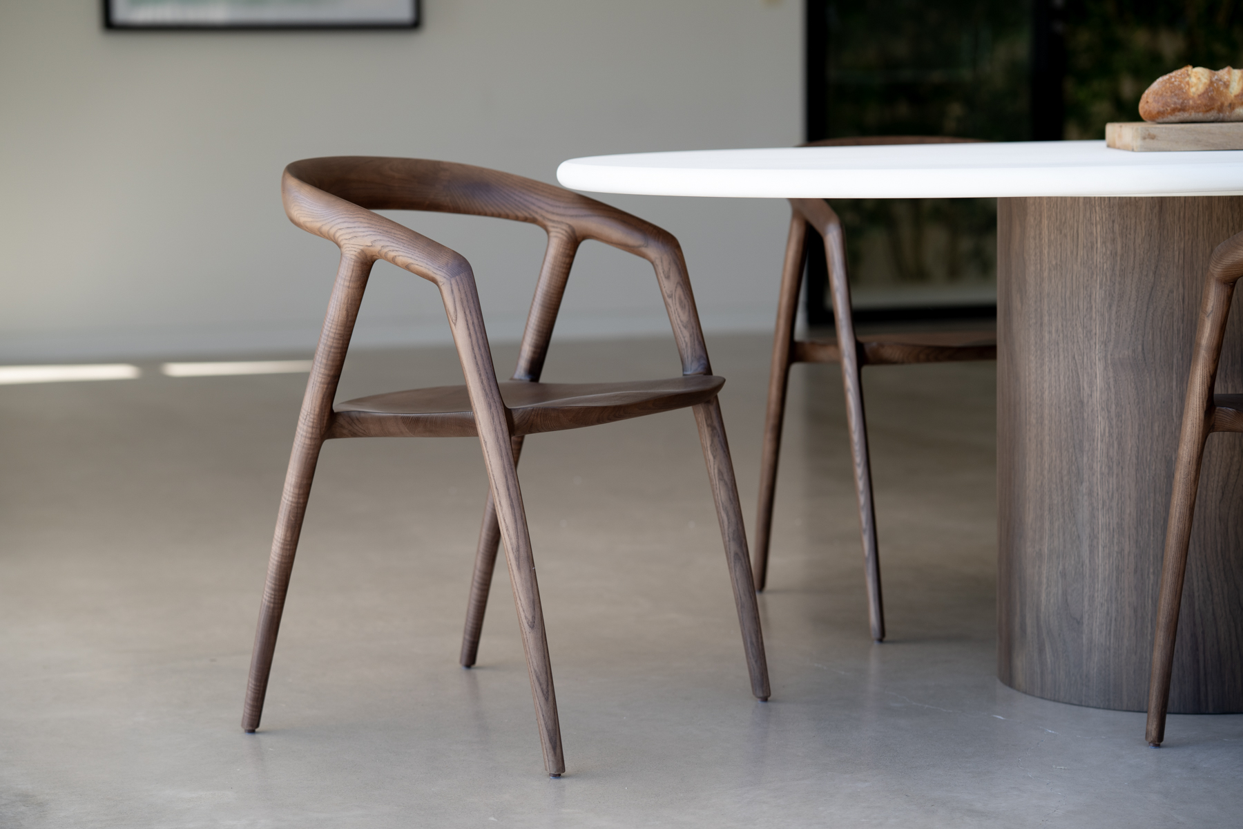 Cali Dining Chair - Walnut - Image 2