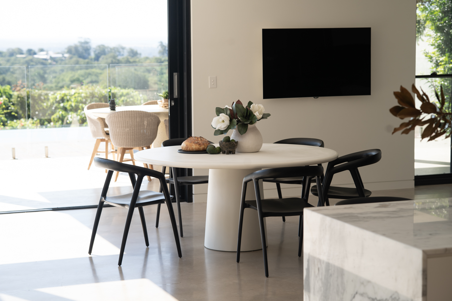 Hugo Dining Table - 160cm - Ivory - Image 21