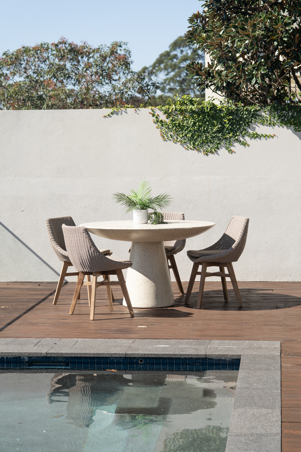 Oceanic Outdoor Dining Chair - Mushroom - Image 13
