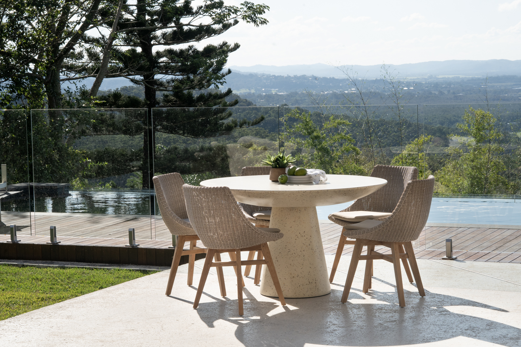 Oceanic Outdoor Dining Chair - Mushroom - Image 17