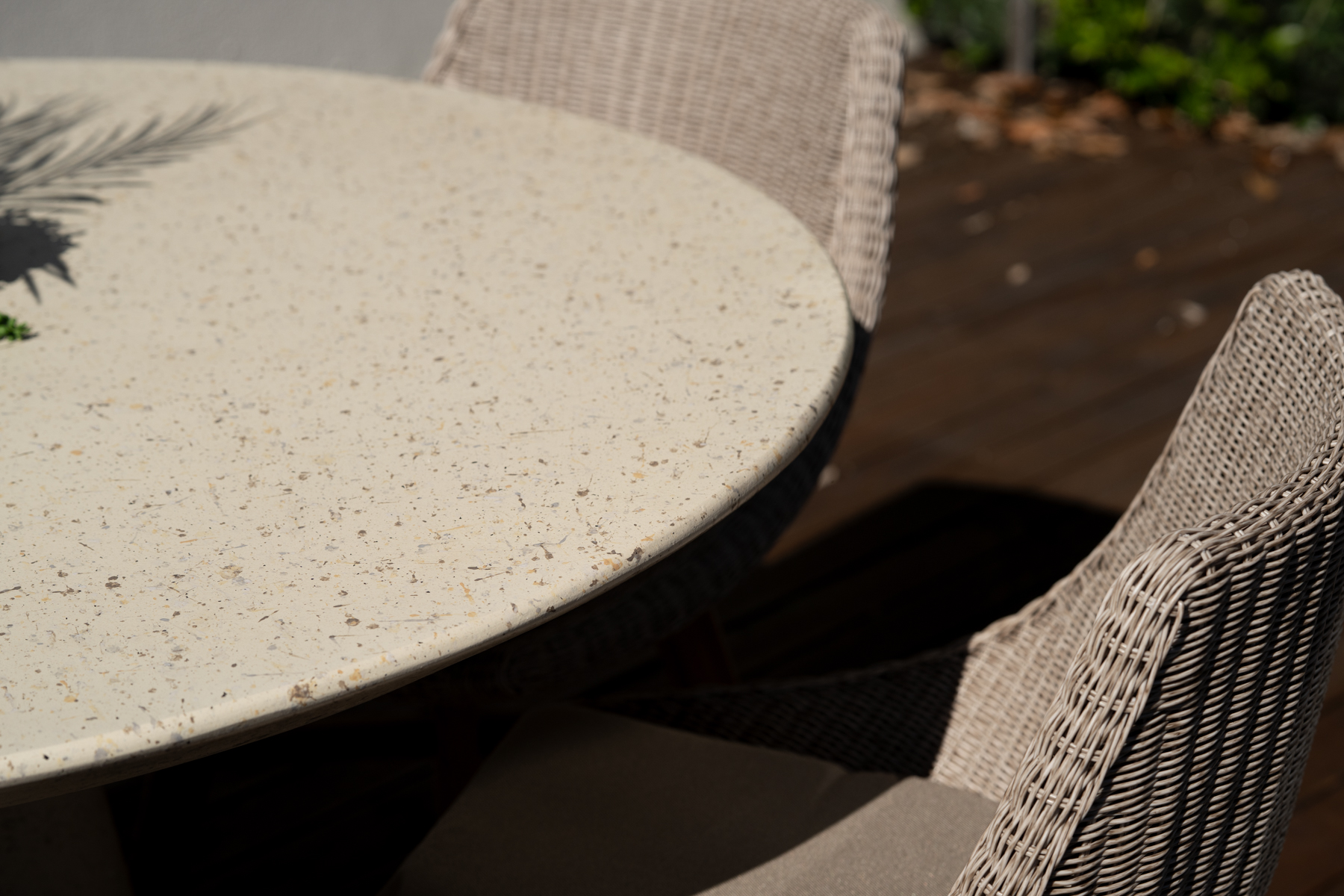 Oceanic Outdoor Dining Chair - Mushroom - Image 12